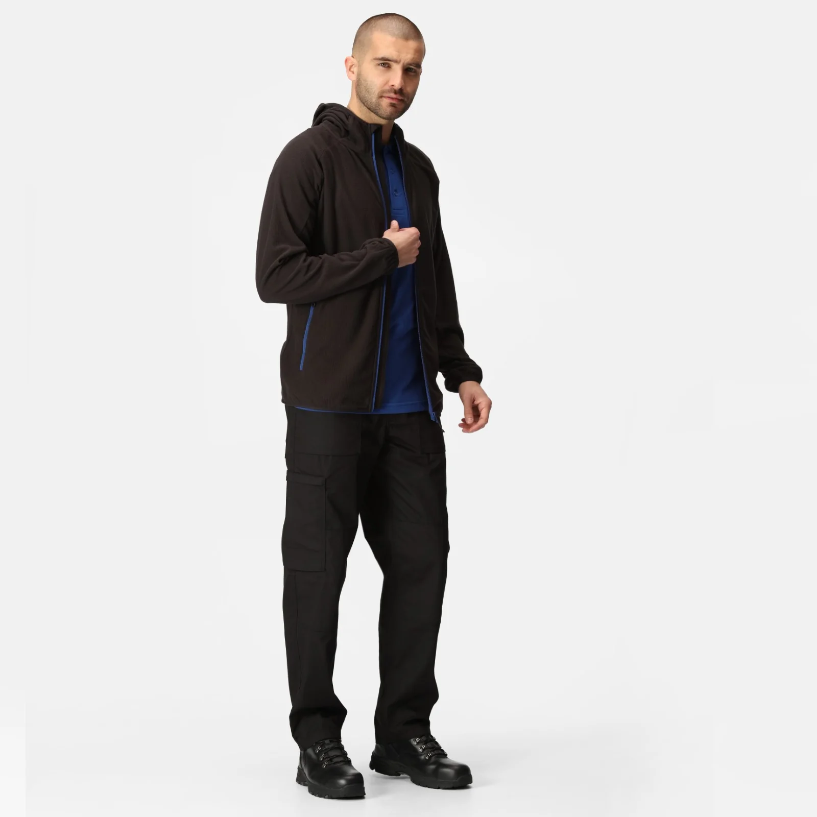Regatta Professional Mens Navigate Hooded Full Zip Fleece - Image 26