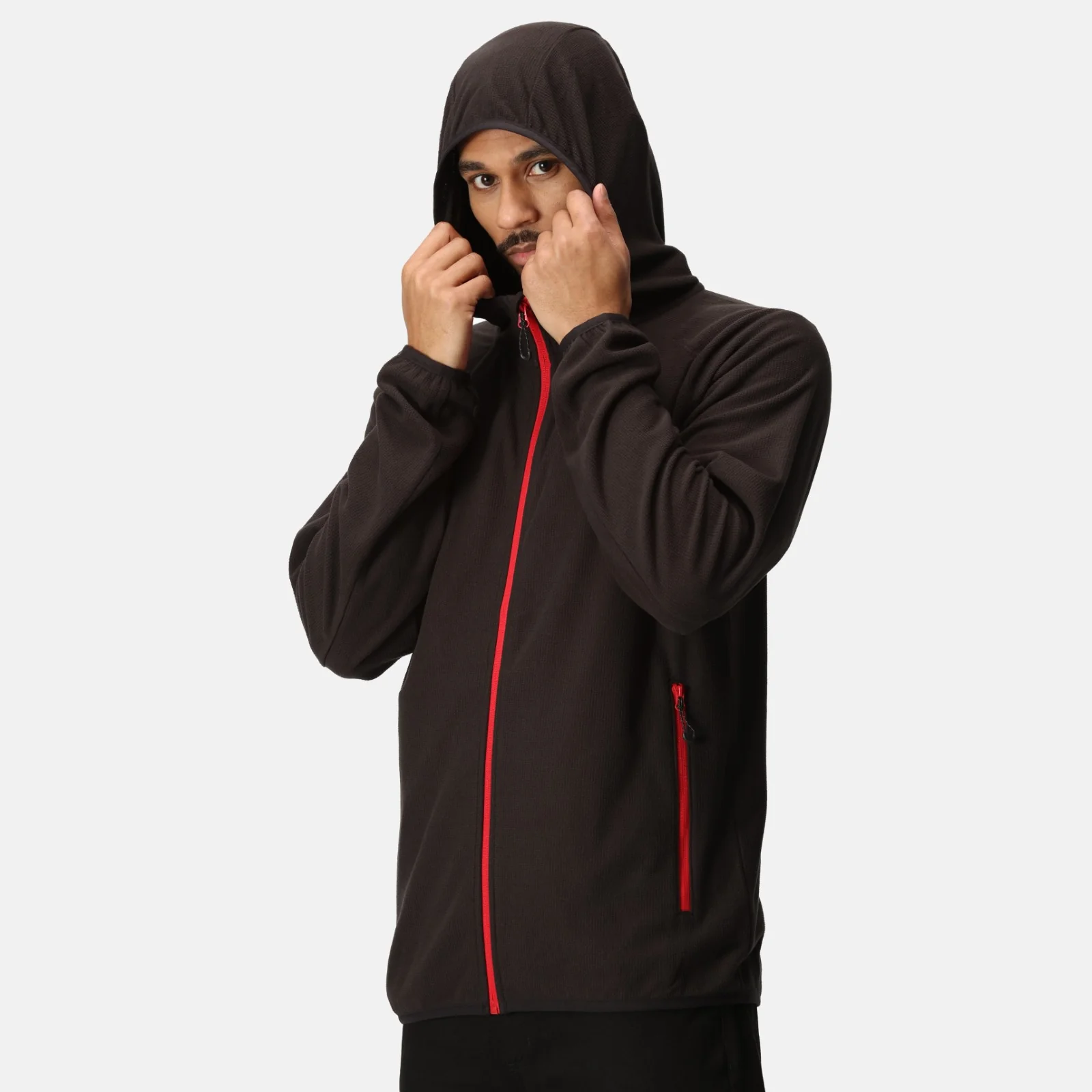 Regatta Professional Mens Navigate Hooded Full Zip Fleece - Image 31