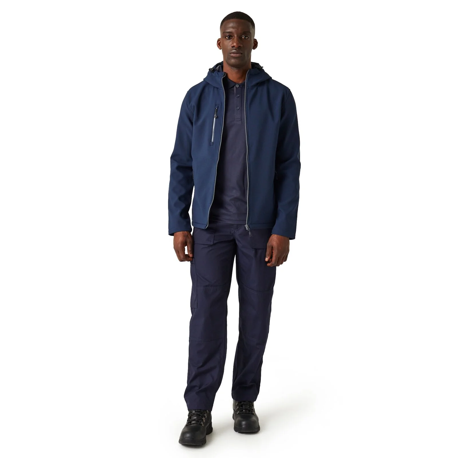 Regatta Professional Mens Navigate Hooded Softshell Jacket - Image 19