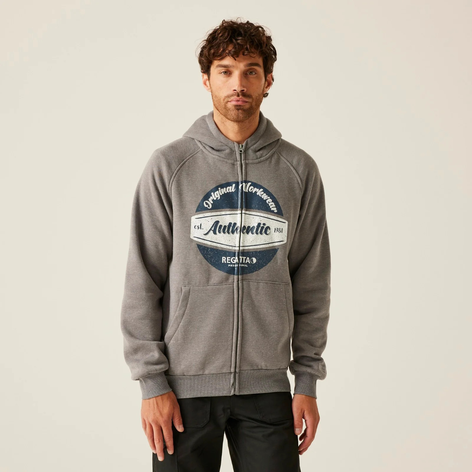 Regatta Professional Mens Orginal Full Zip Hoodie - Image 3