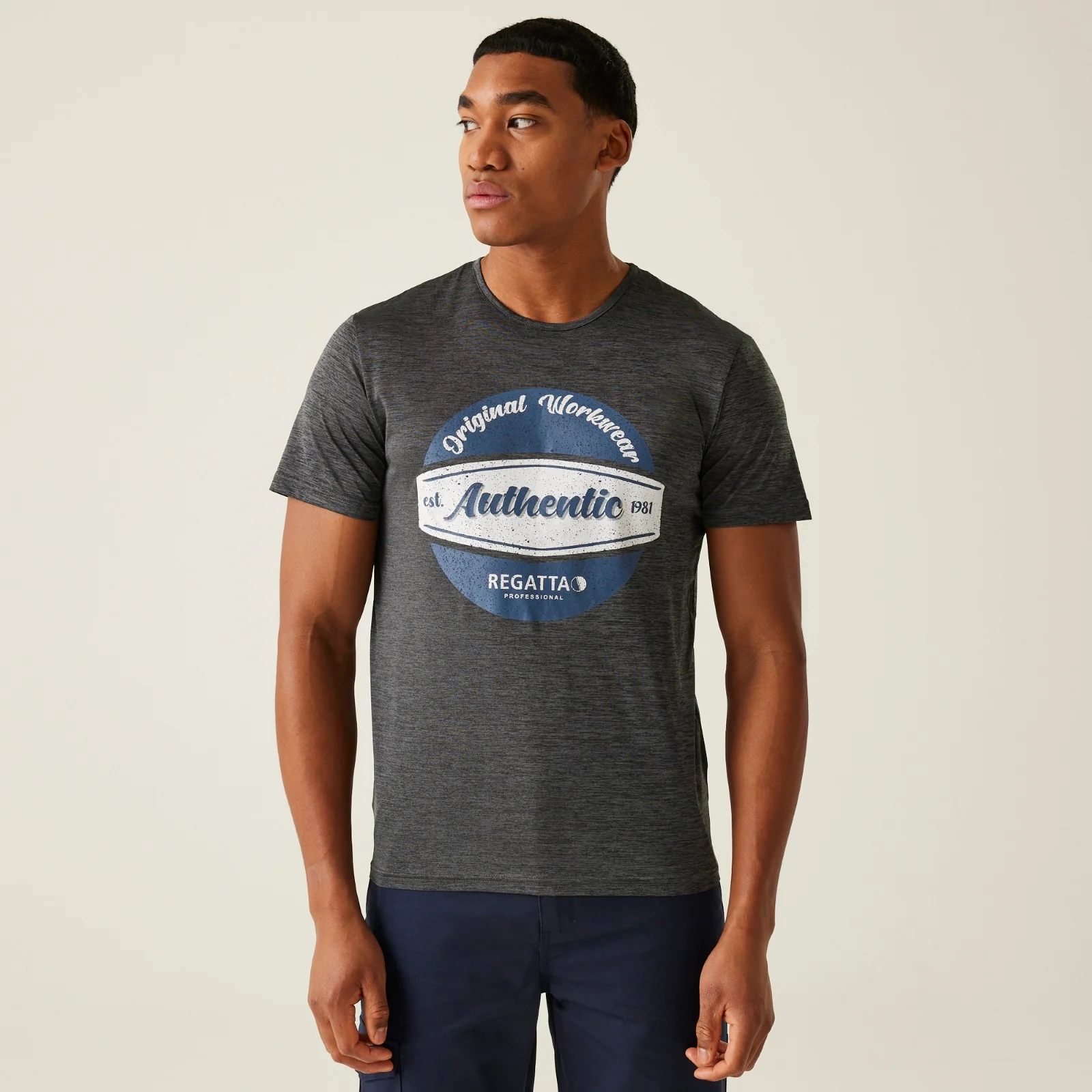 Regatta Professional Mens Original Wicking Short Sleeve T-Shirt - Image 3