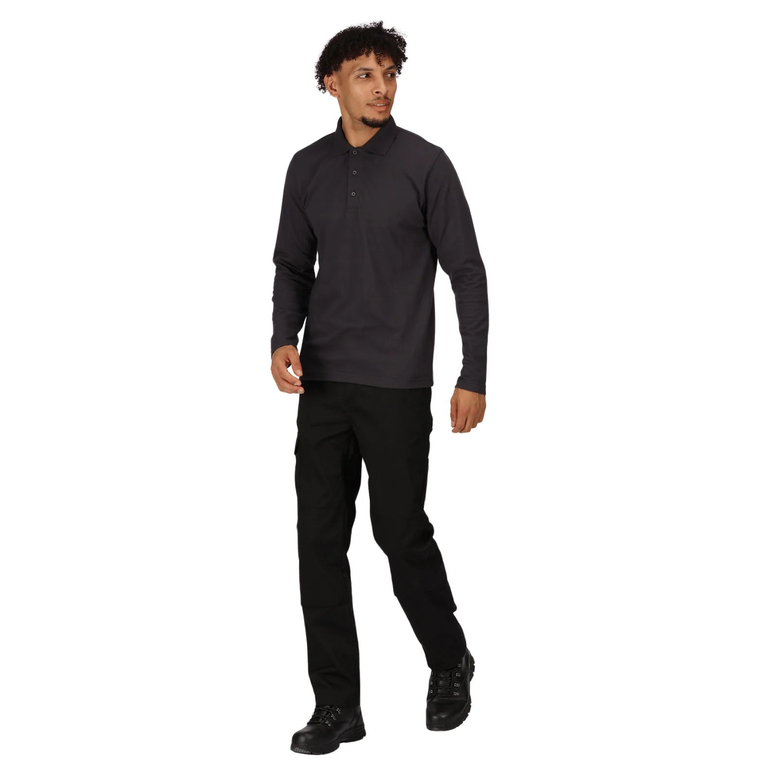 Regatta Professional Mens Pro 65/35 Long Sleeve Polo Shirt - Image 15