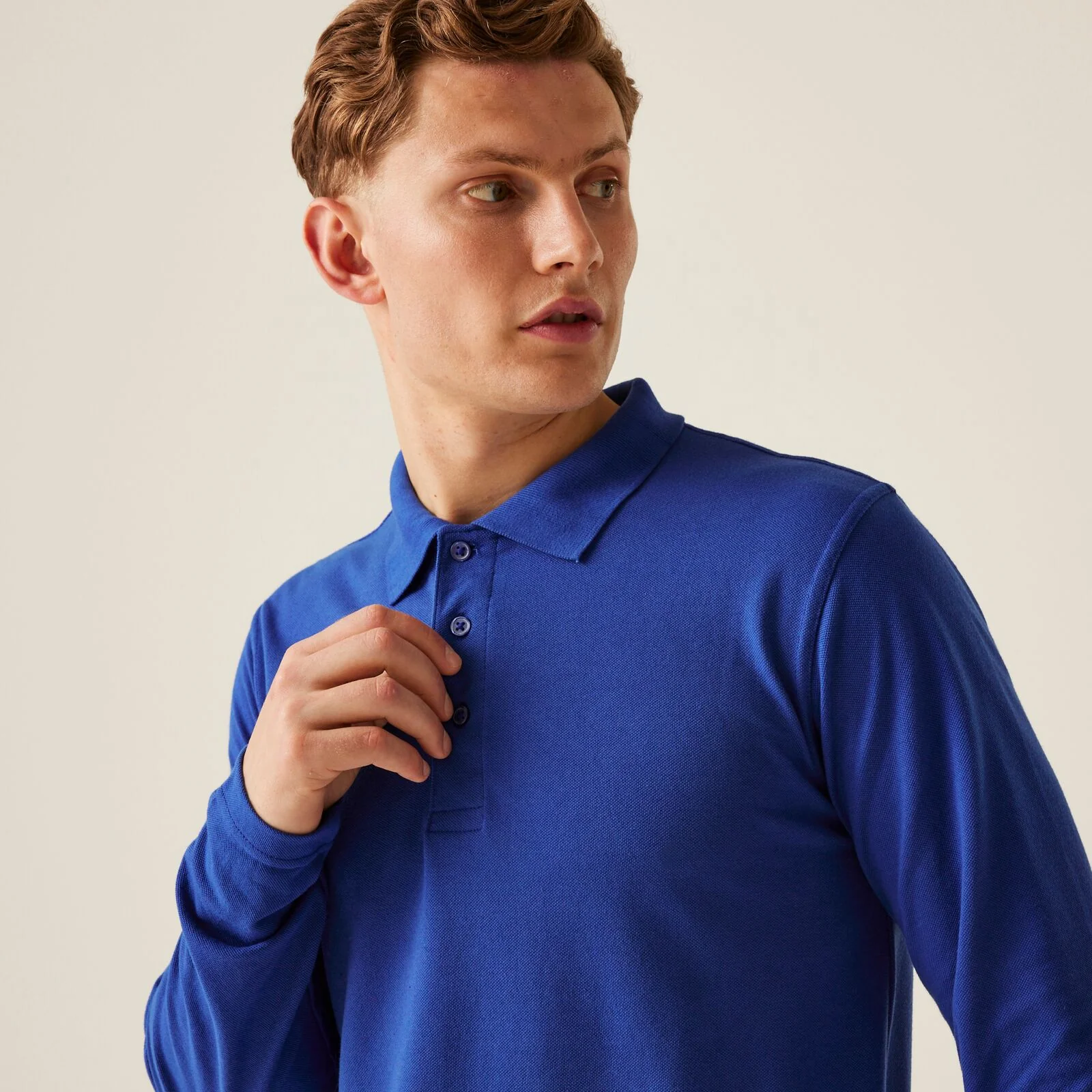 Regatta Professional Mens Pro 65/35 Long Sleeve Polo Shirt - Image 23