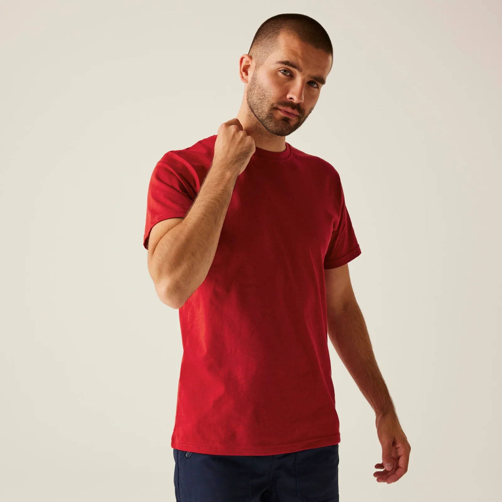 Regatta Professional Mens Pro Soft Touch Short Sleeve T-Shirt - Image 3