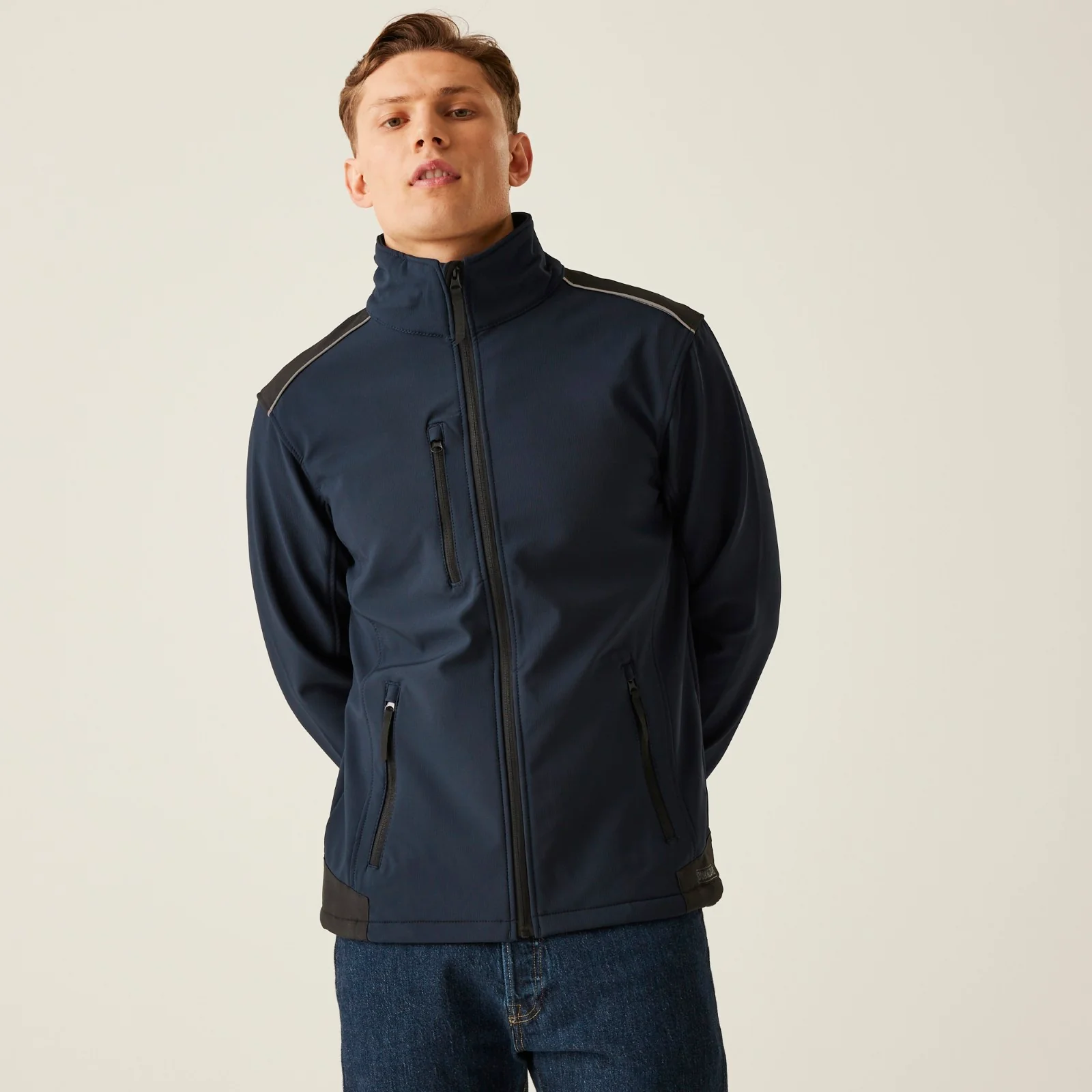 Regatta Professional Mens Sandstorm Ripstop Softshell Jacket - Image 3