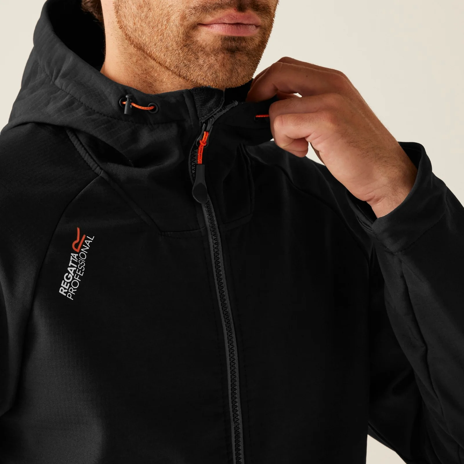Regatta Professional Mens Surrender Hooded Softshell Jacket - Image 5