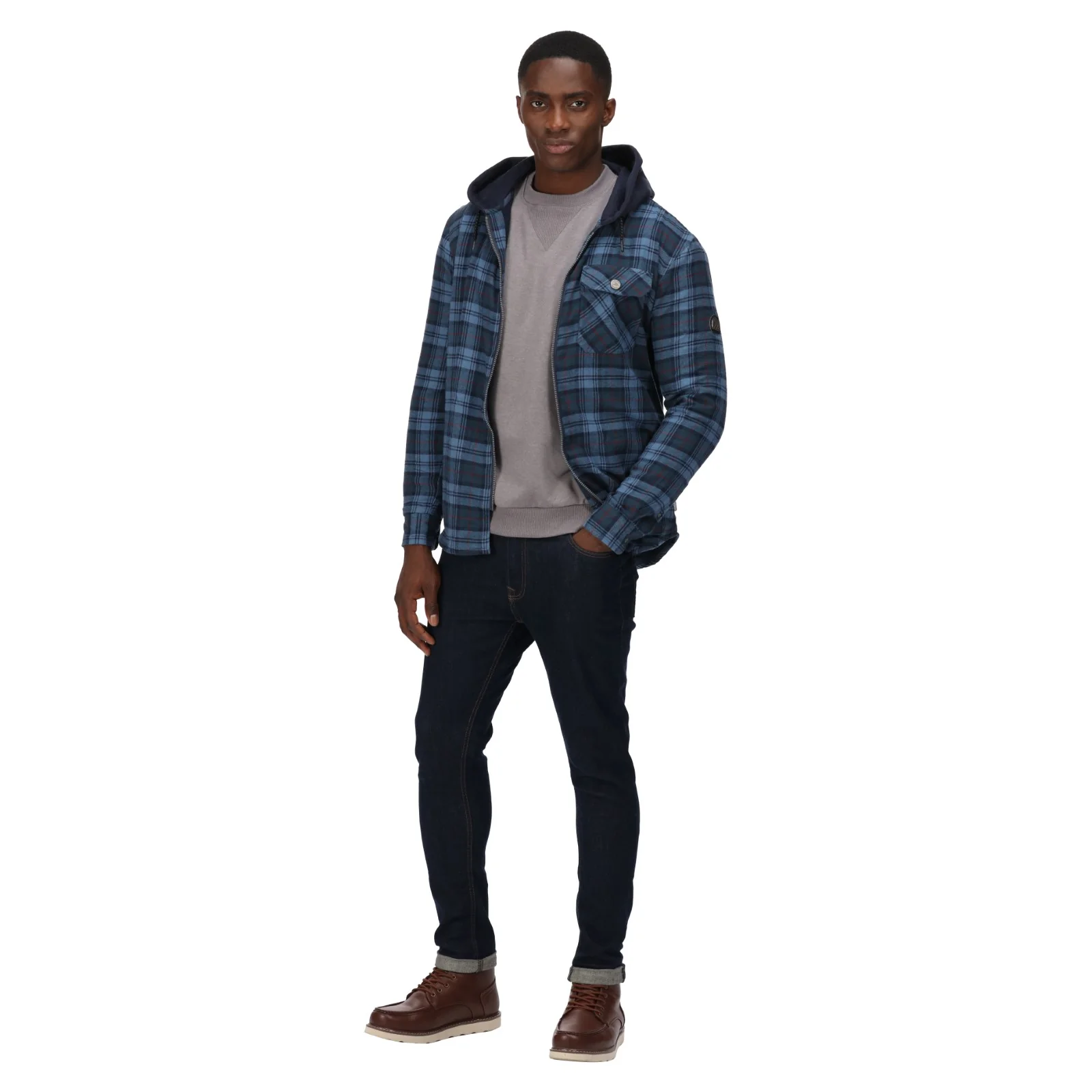 Regatta Professional Mens Tactical Siege Hooded Long Sleeve Shirt - Image 8