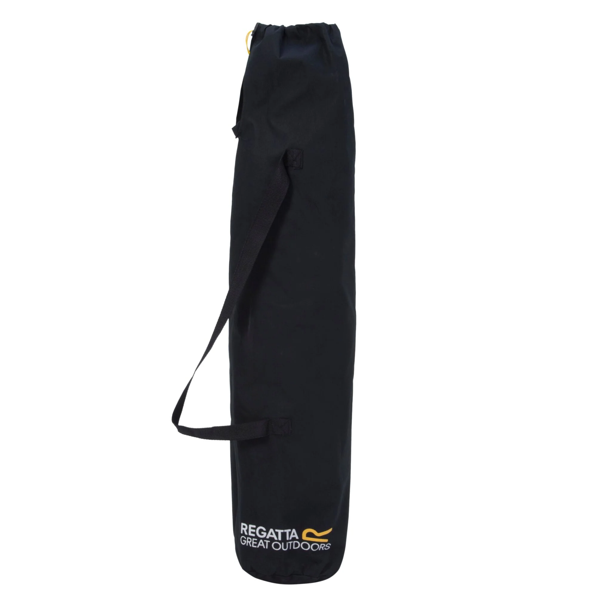 Regatta Renata Strong & Durable Camp Bed With Storage Bag - Black/Sealgr - One Size - Image 2