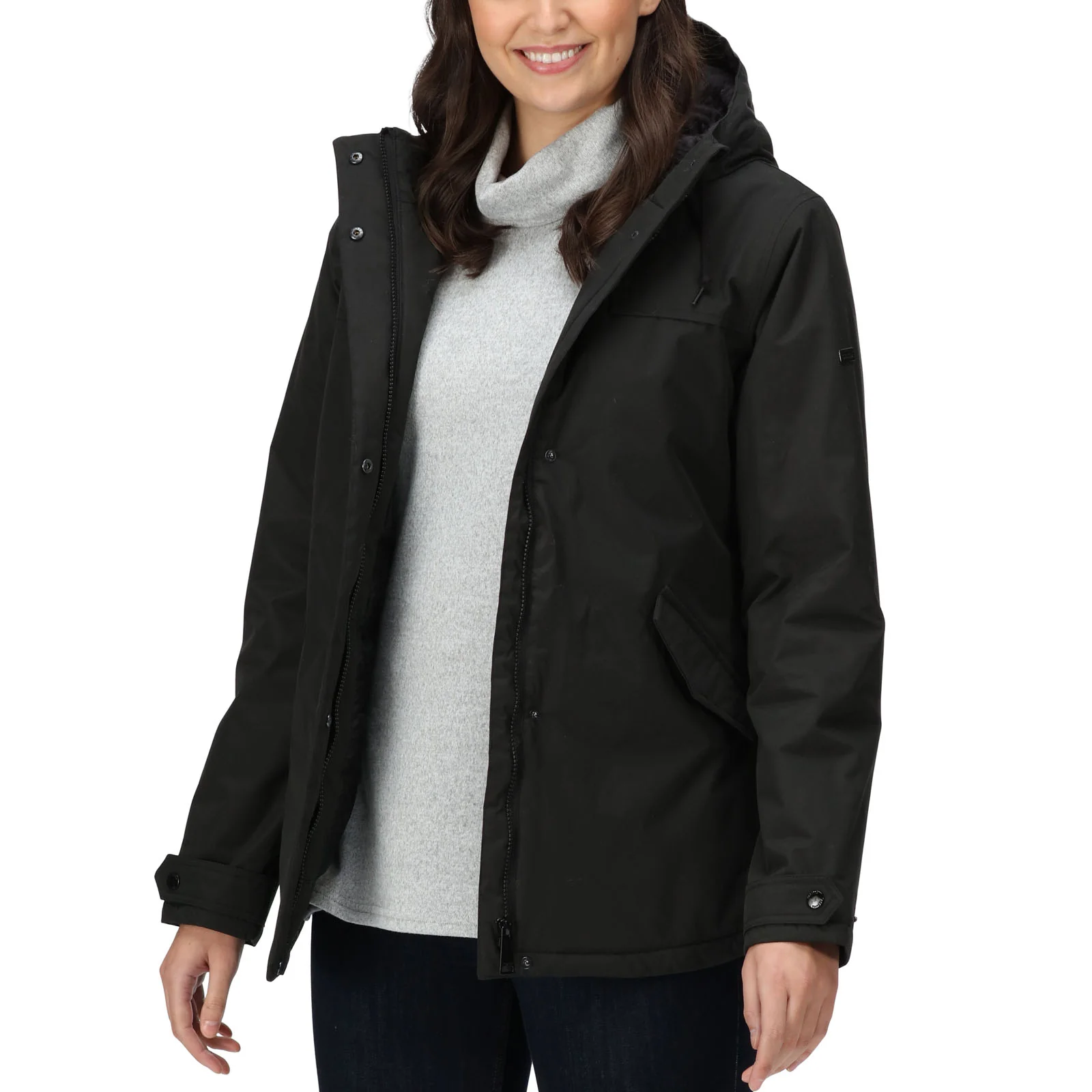 Regatta Womens Bria Fur Lined Waterproof Jacket - Image 3