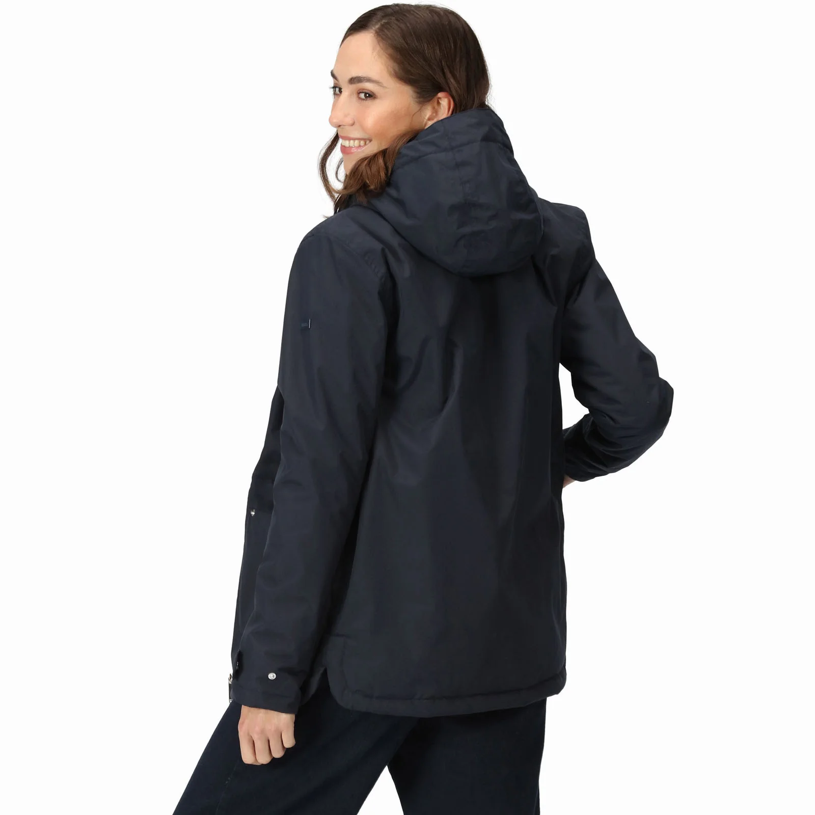 Regatta Womens Broadia Waterproof Hooded Jacket Coat - Image 14
