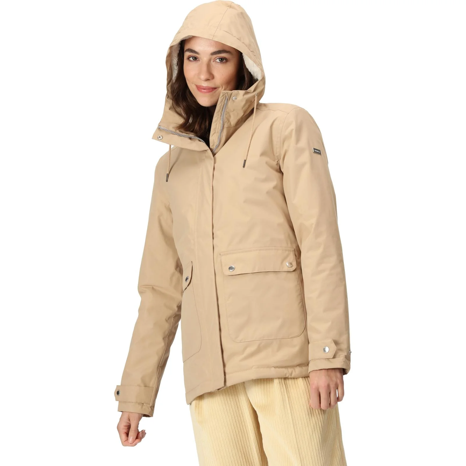 Regatta Womens Broadia Waterproof Hooded Jacket Coat - Image 46