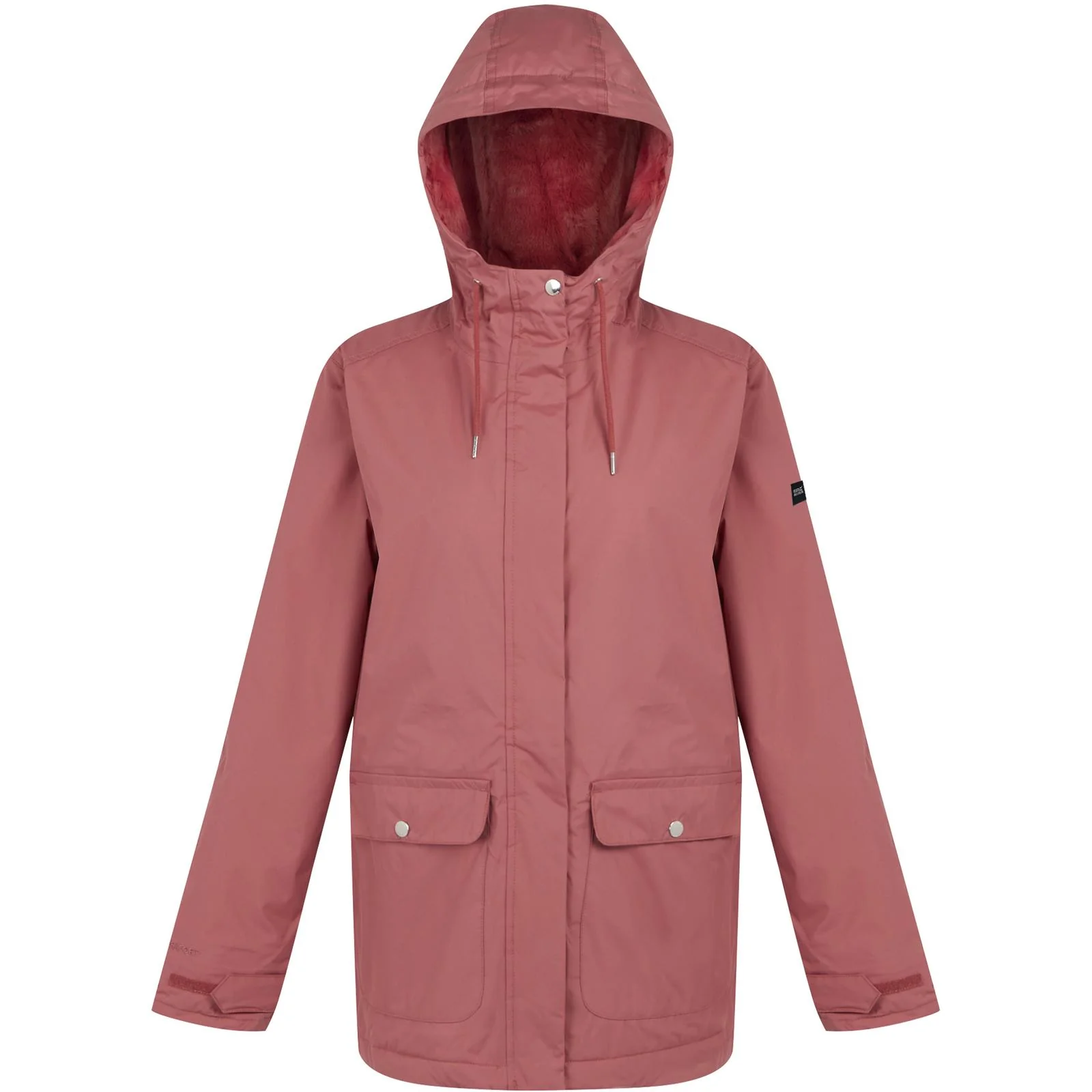 Regatta Womens Broadia Waterproof Hooded Jacket Coat - Image 8