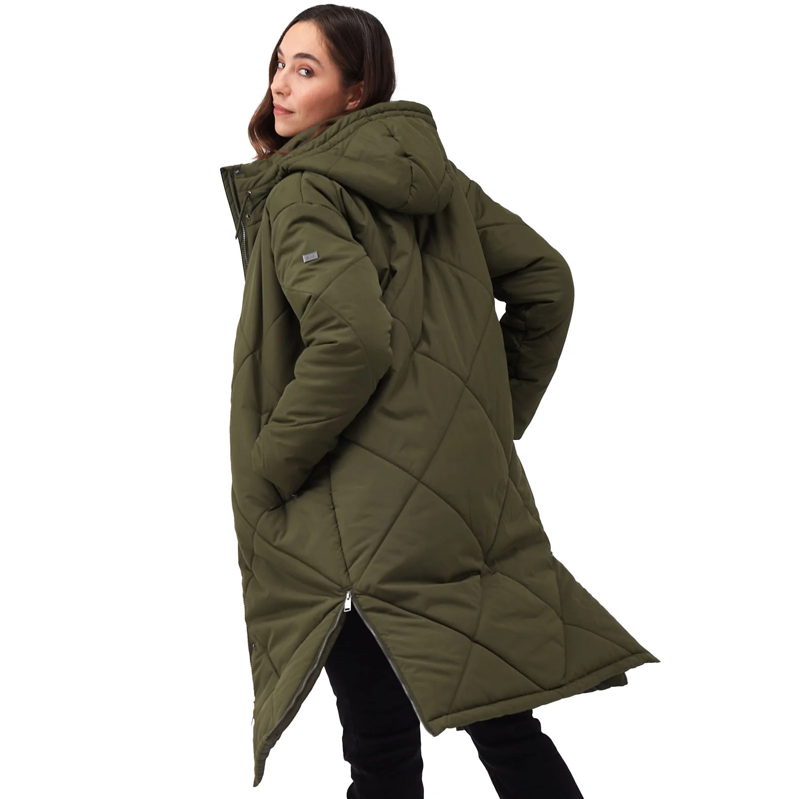 Regatta Womens Cambrie Quilted Long Jacket - Image 14