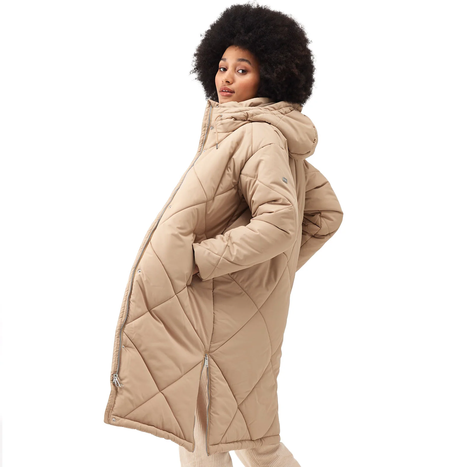 Regatta Womens Cambrie Quilted Long Jacket - Image 16