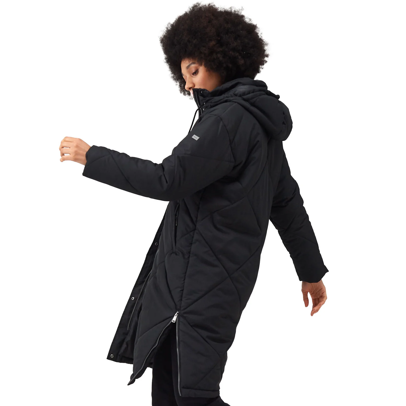 Regatta Womens Cambrie Quilted Long Jacket - Image 19