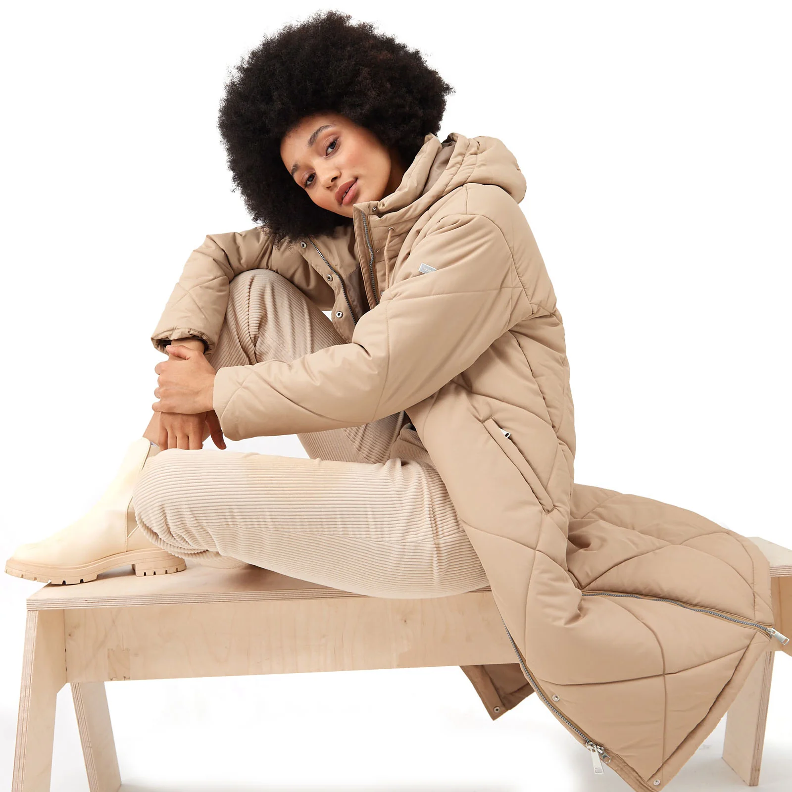 Regatta Womens Cambrie Quilted Long Jacket - Image 20