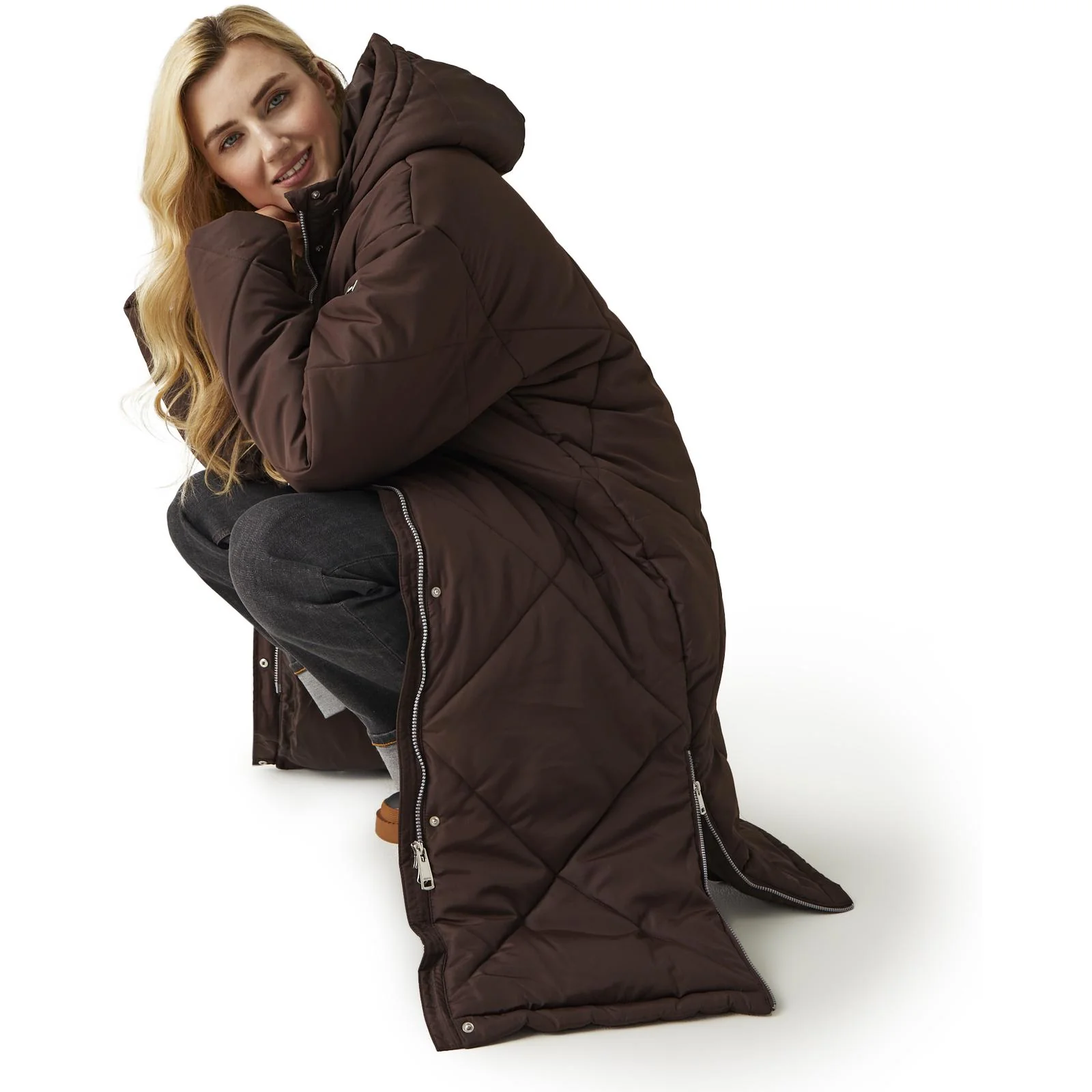 Regatta Womens Cambrie Quilted Long Jacket - Image 25