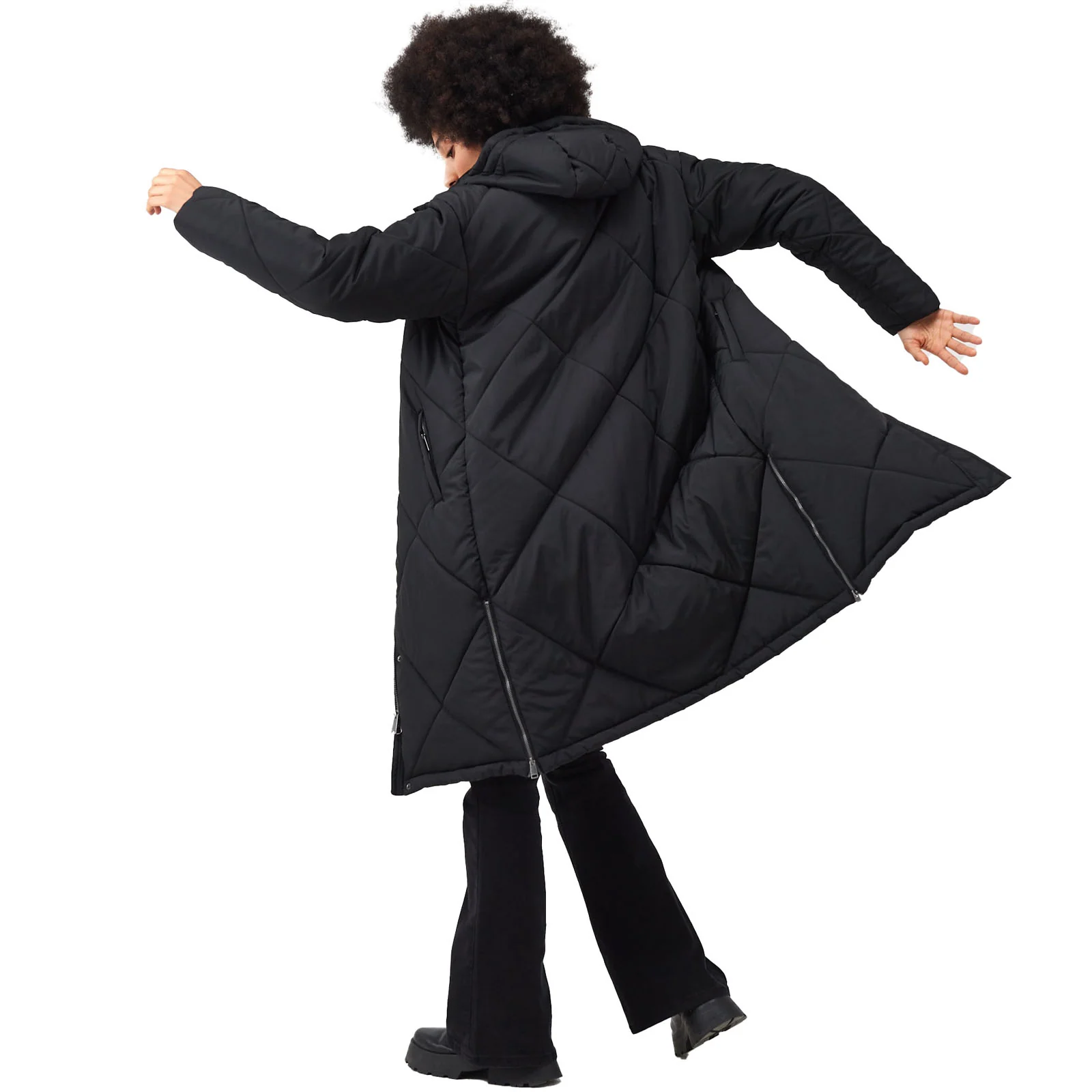 Regatta Womens Cambrie Quilted Long Jacket - Image 7