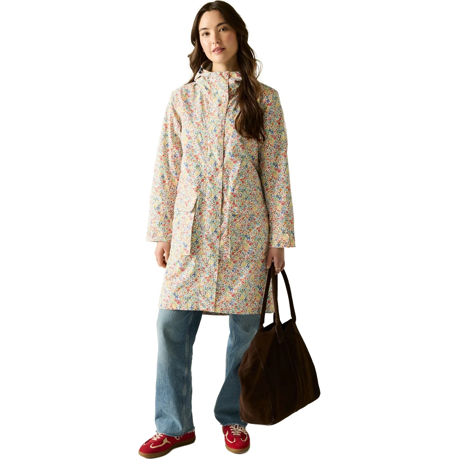 Regatta Womens Cath Kidston Long Waterproof Jacket - Image 2