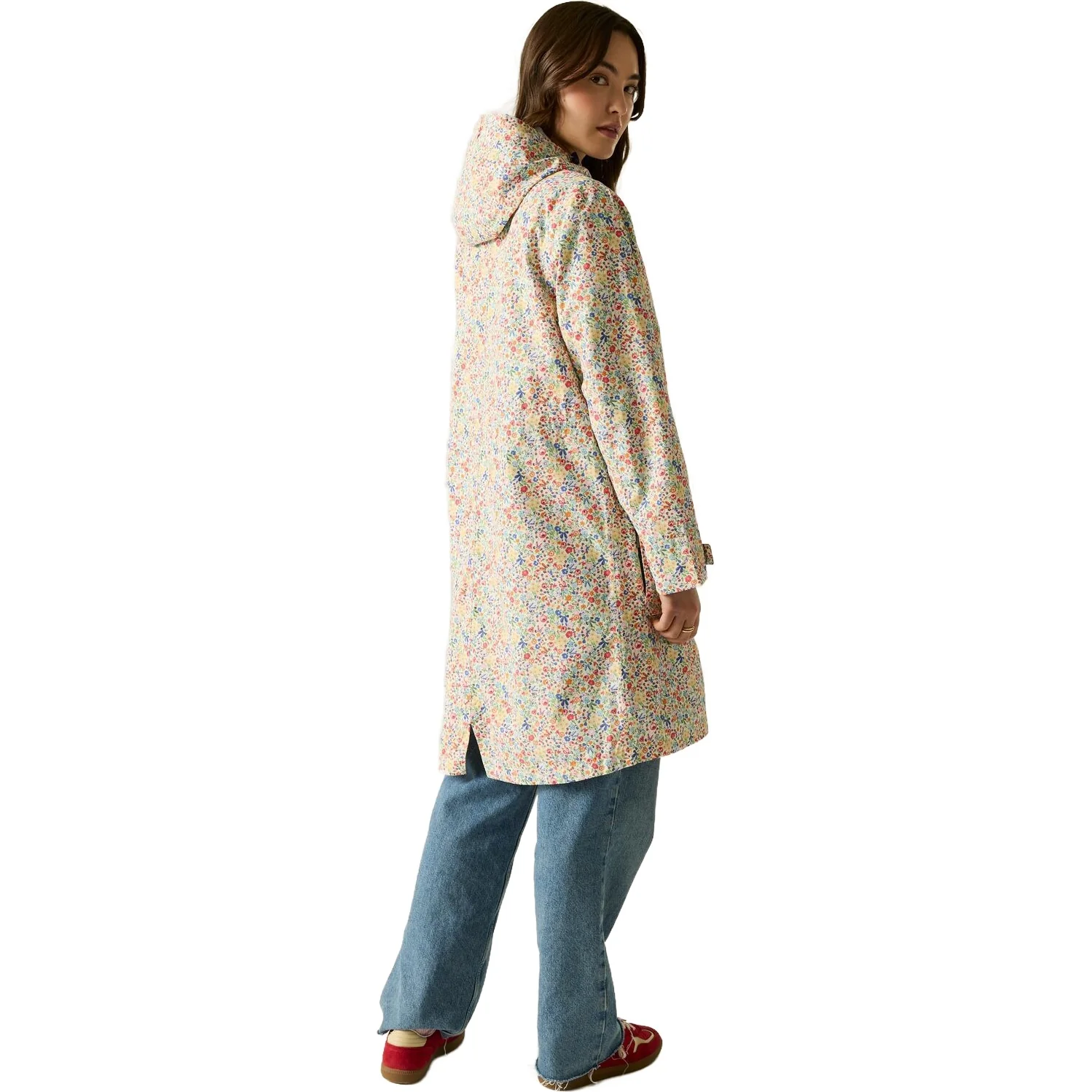 Regatta Womens Cath Kidston Long Waterproof Jacket - Image 4