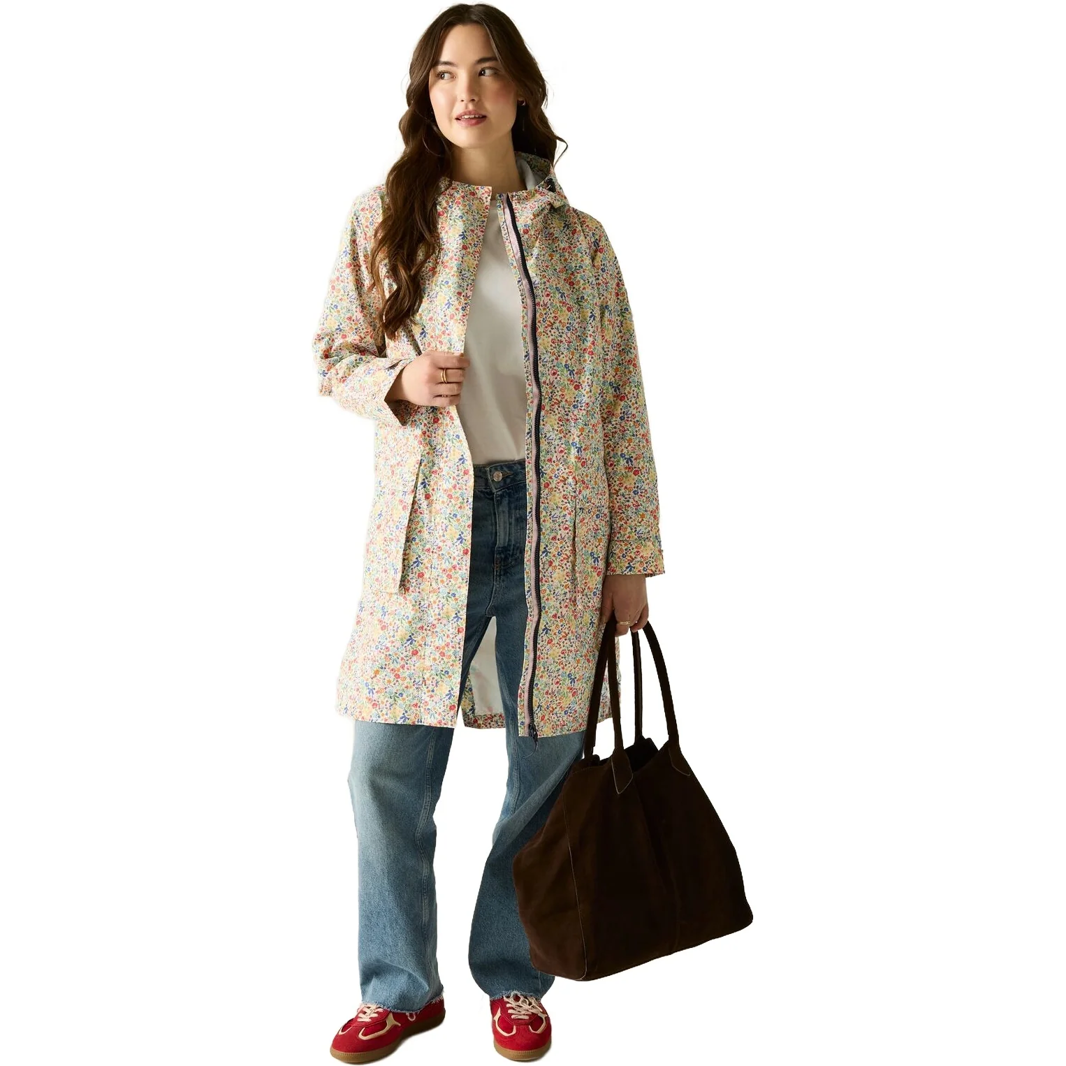 Regatta Womens Cath Kidston Long Waterproof Jacket - Image 6
