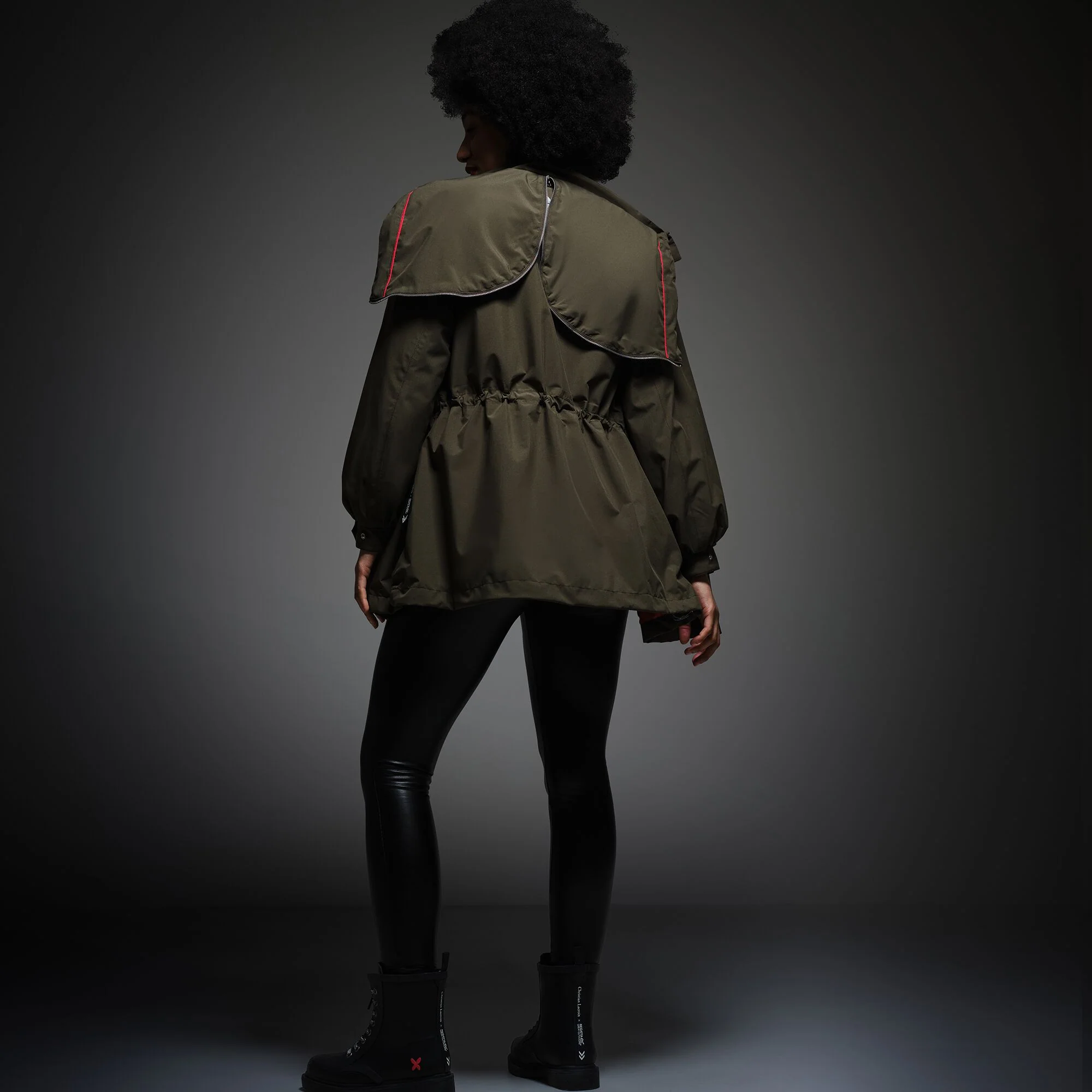 Regatta Womens christian Lacroix Bernis Waterproof Jacket - Image 4