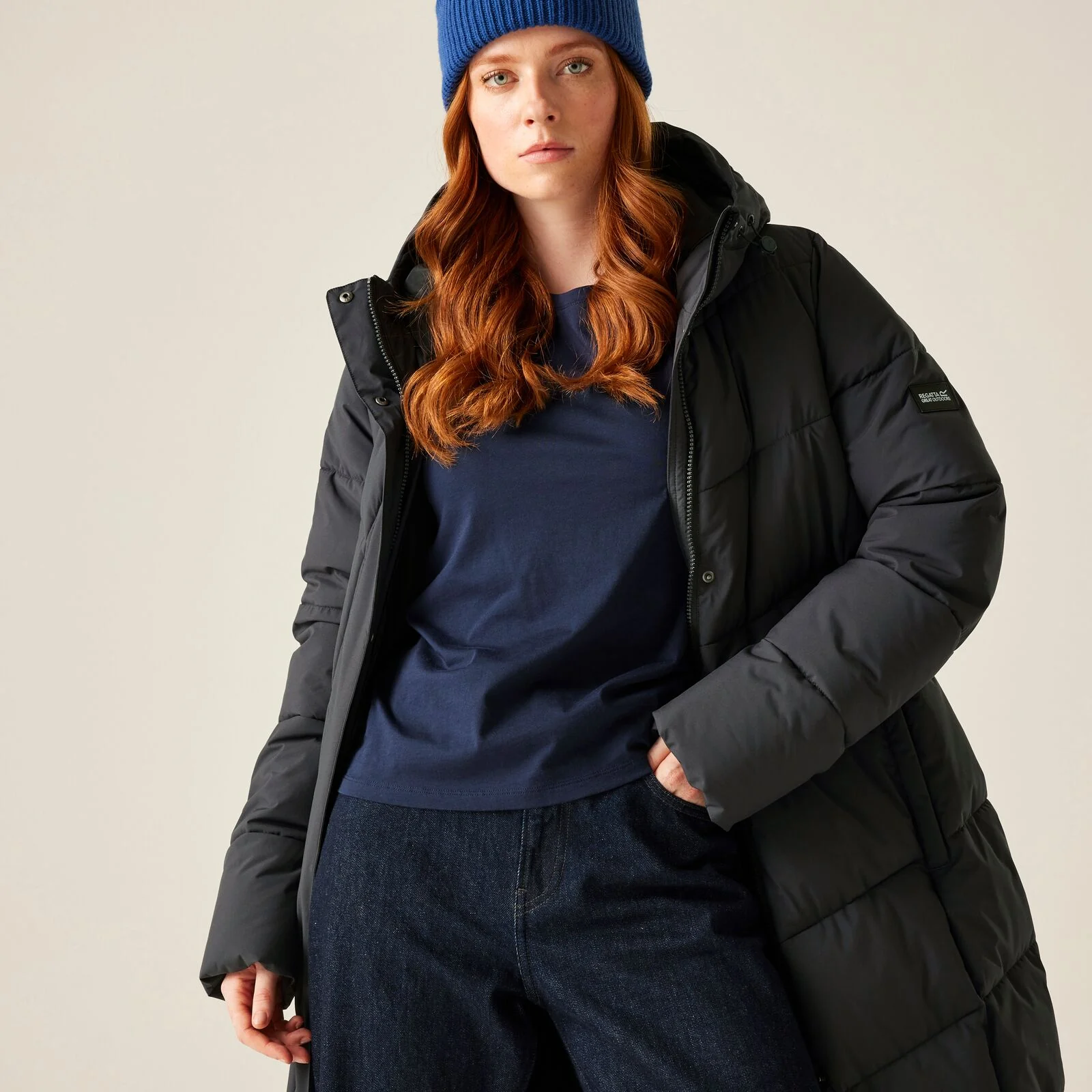 Regatta Womens Eloria Longline Quilted Padded Jacket - Image 39