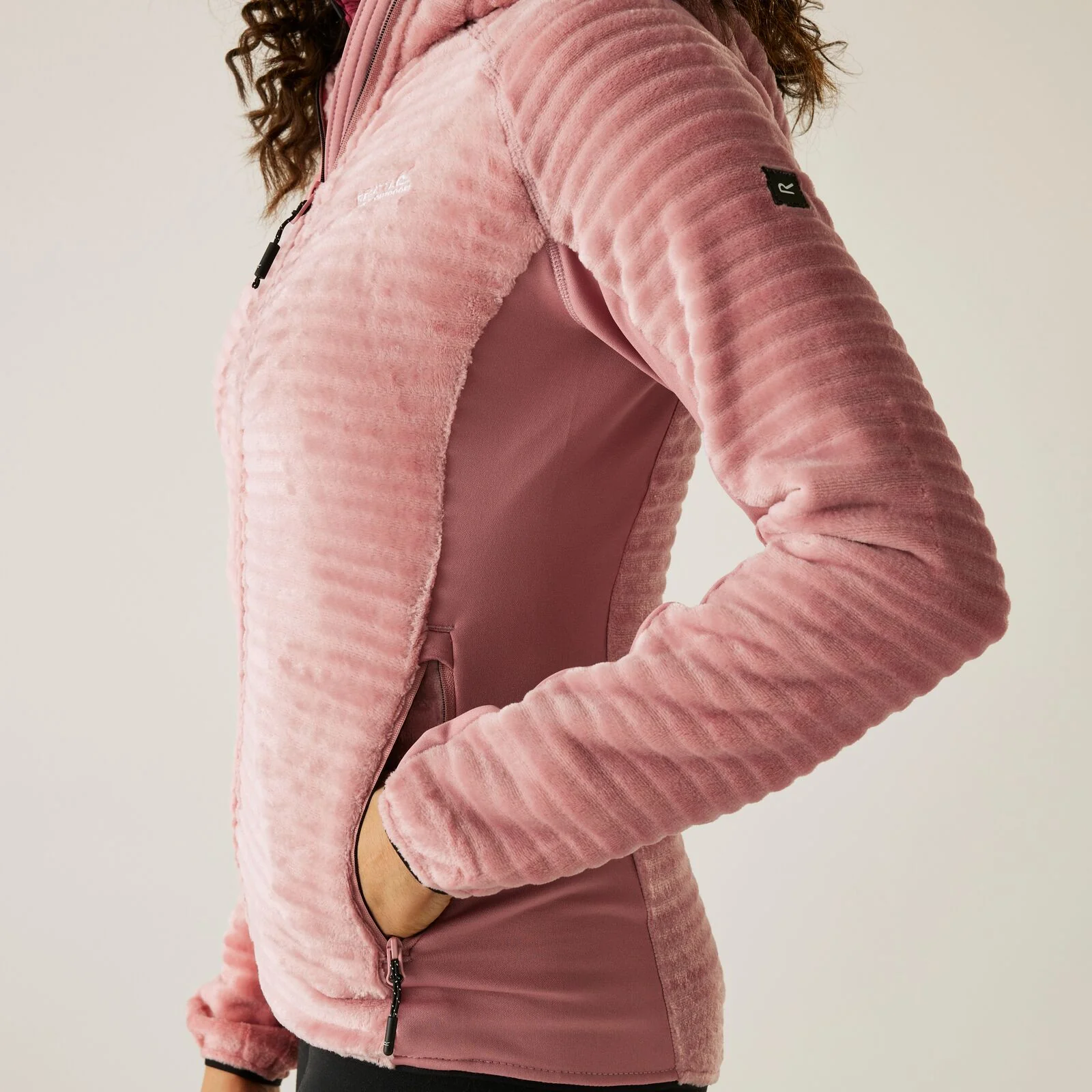 Regatta Womens Endra Hooded Stretch Full Zip Fleece - Image 16