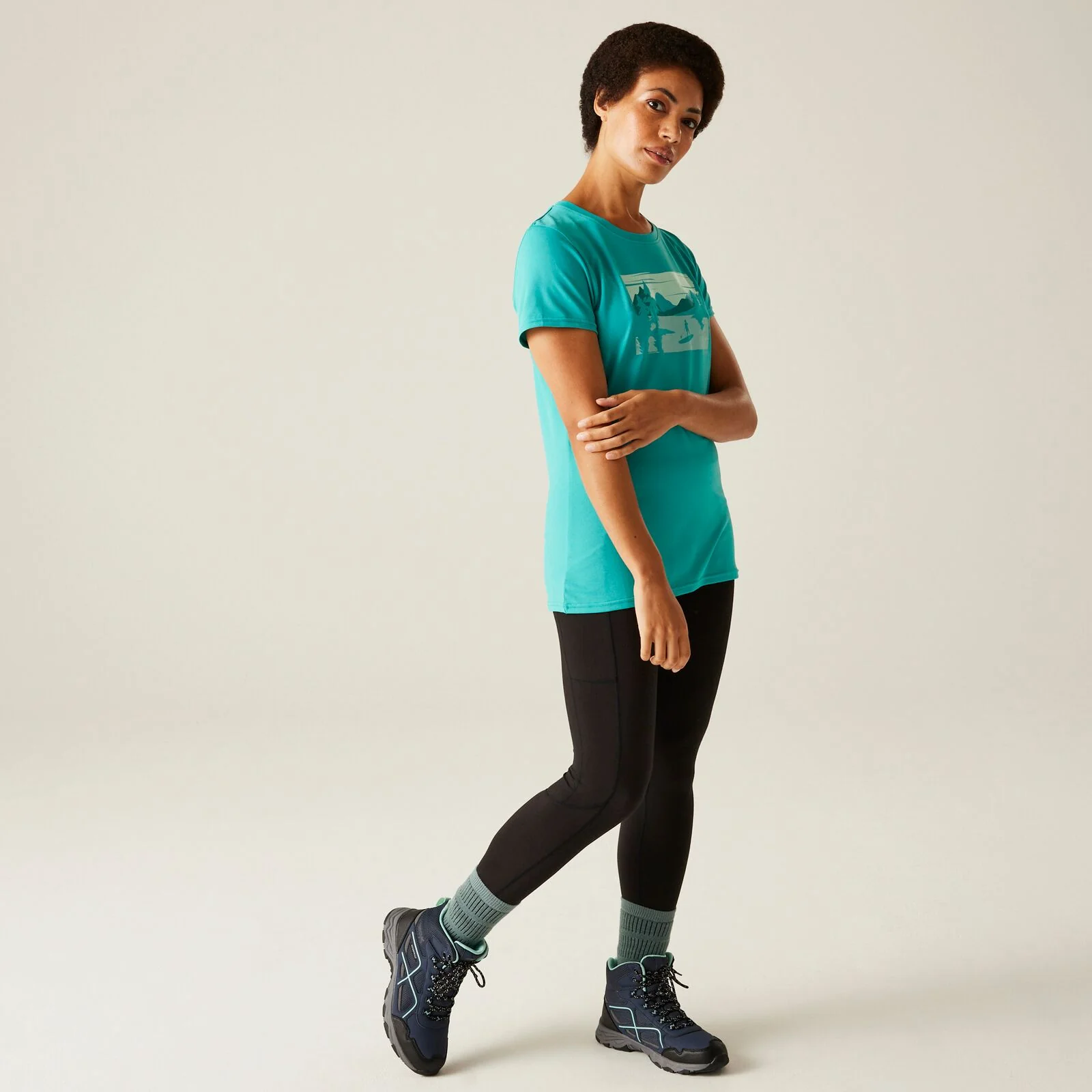Regatta Womens Fingal Stretch Short Sleeve T-Shirt - Image 11