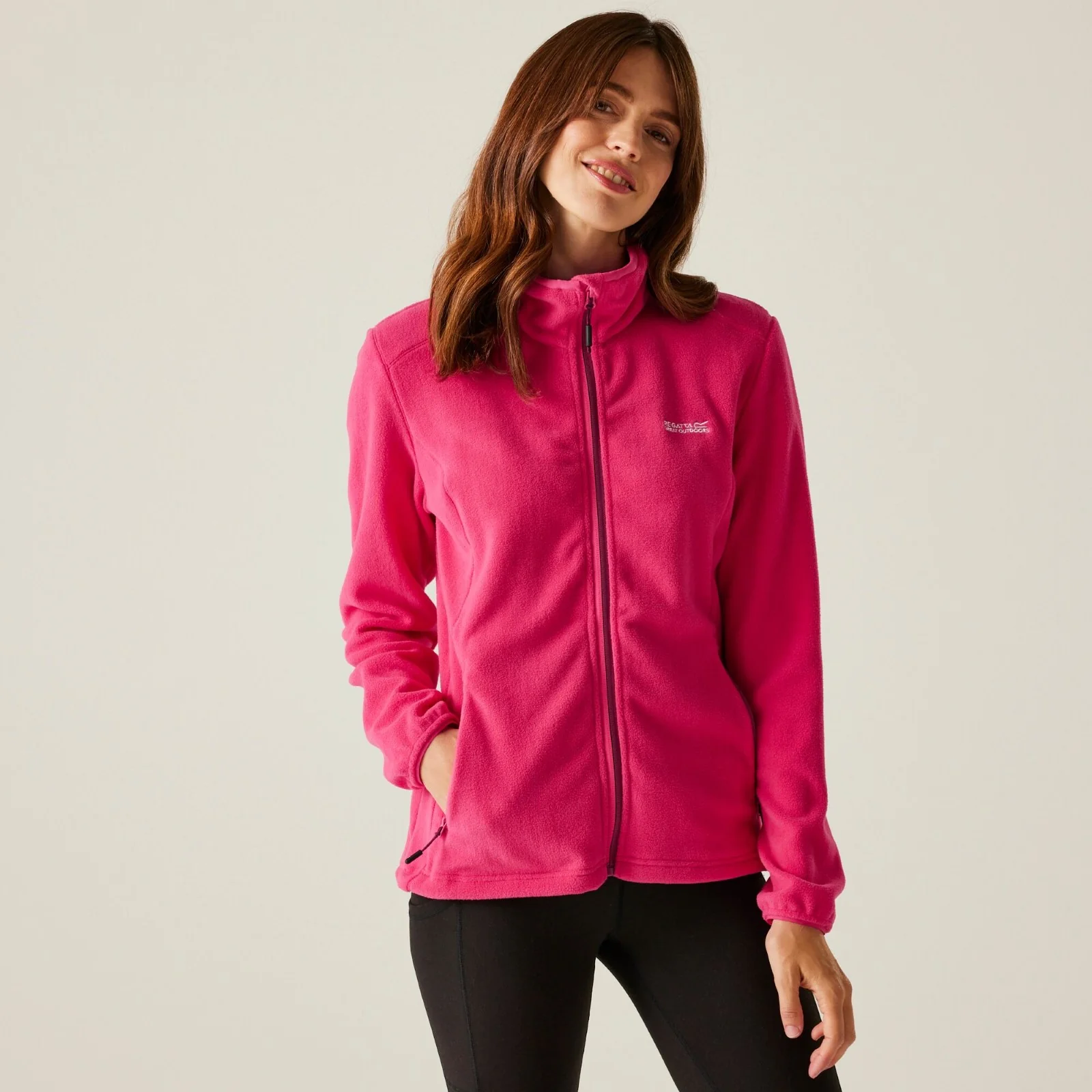 Regatta Womens Floreo IV Full Zip Soft Fleece Jacket - Image 3