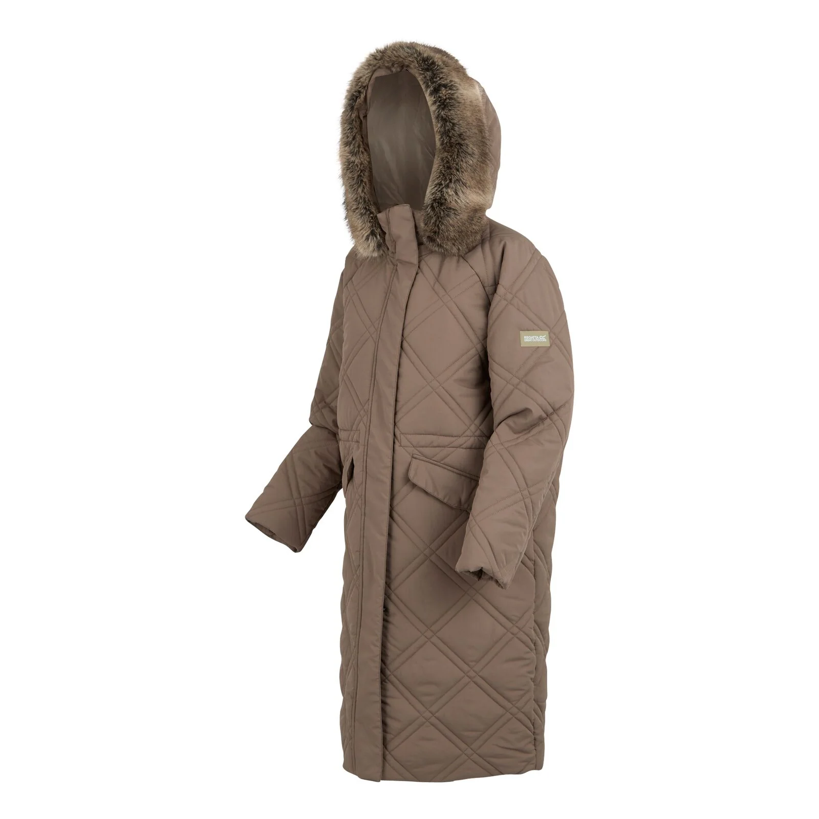 Regatta Womens Freyla  Longline Quilted Padded Jacket - Image 43