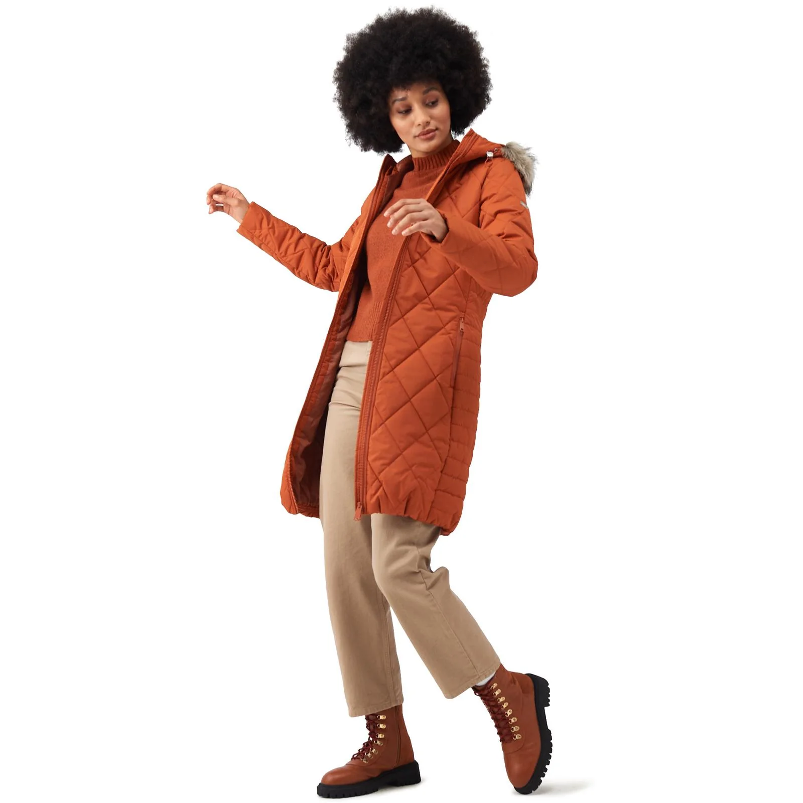 Regatta Womens Fritha II Insulated Parka Jacket - Image 28