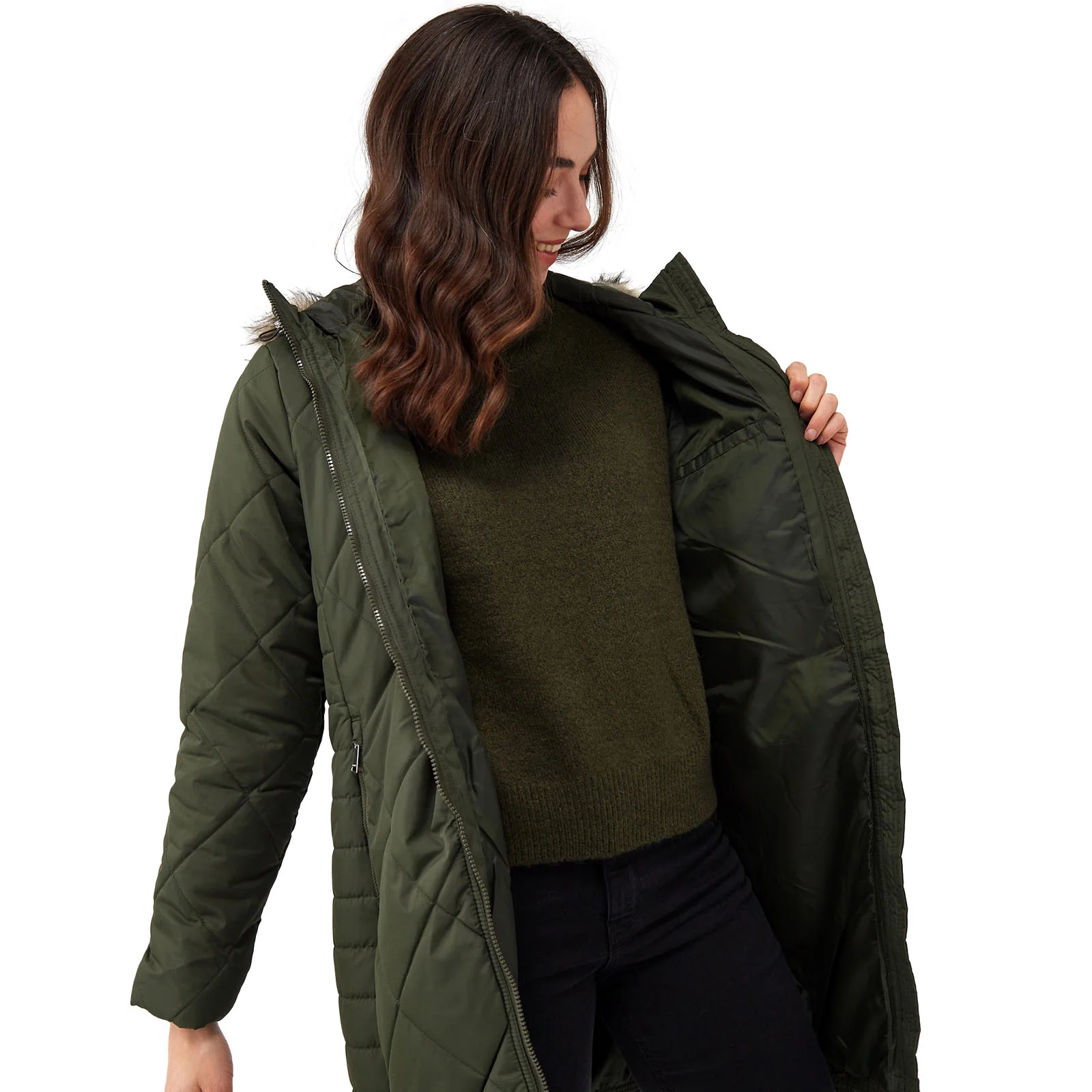 Regatta Womens Fritha II Insulated Parka Jacket - Image 49