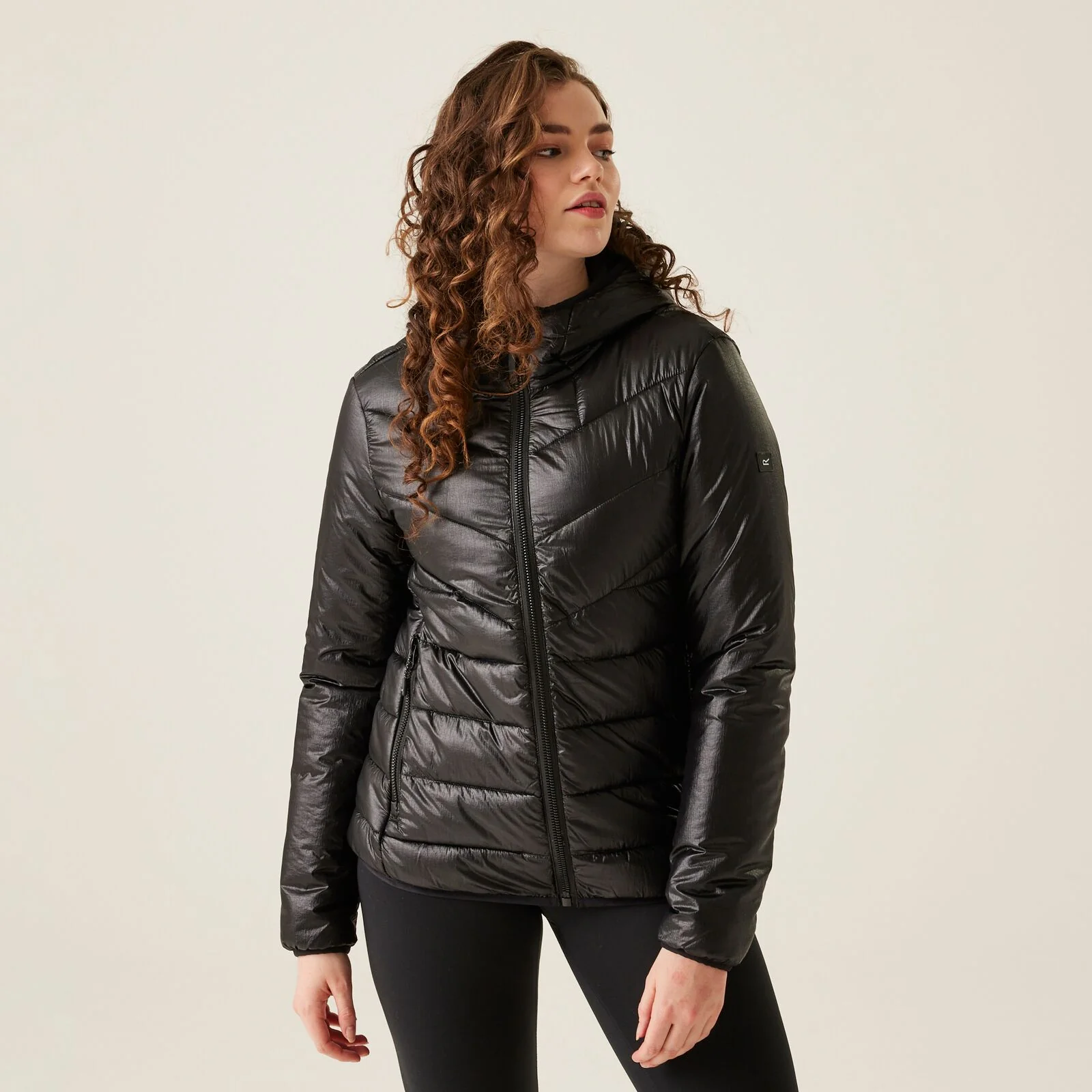 Regatta Womens Heatherly Hooded Padded Jacket - Image 4