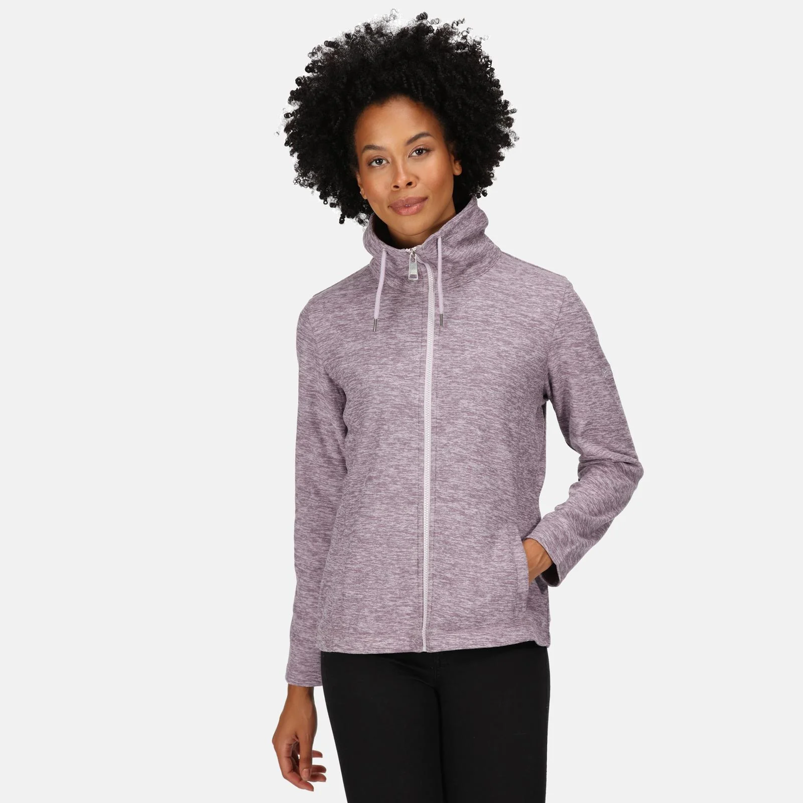 Regatta Womens Kizmitt Full Zip Fluffy Fleece Jacket - Image 12