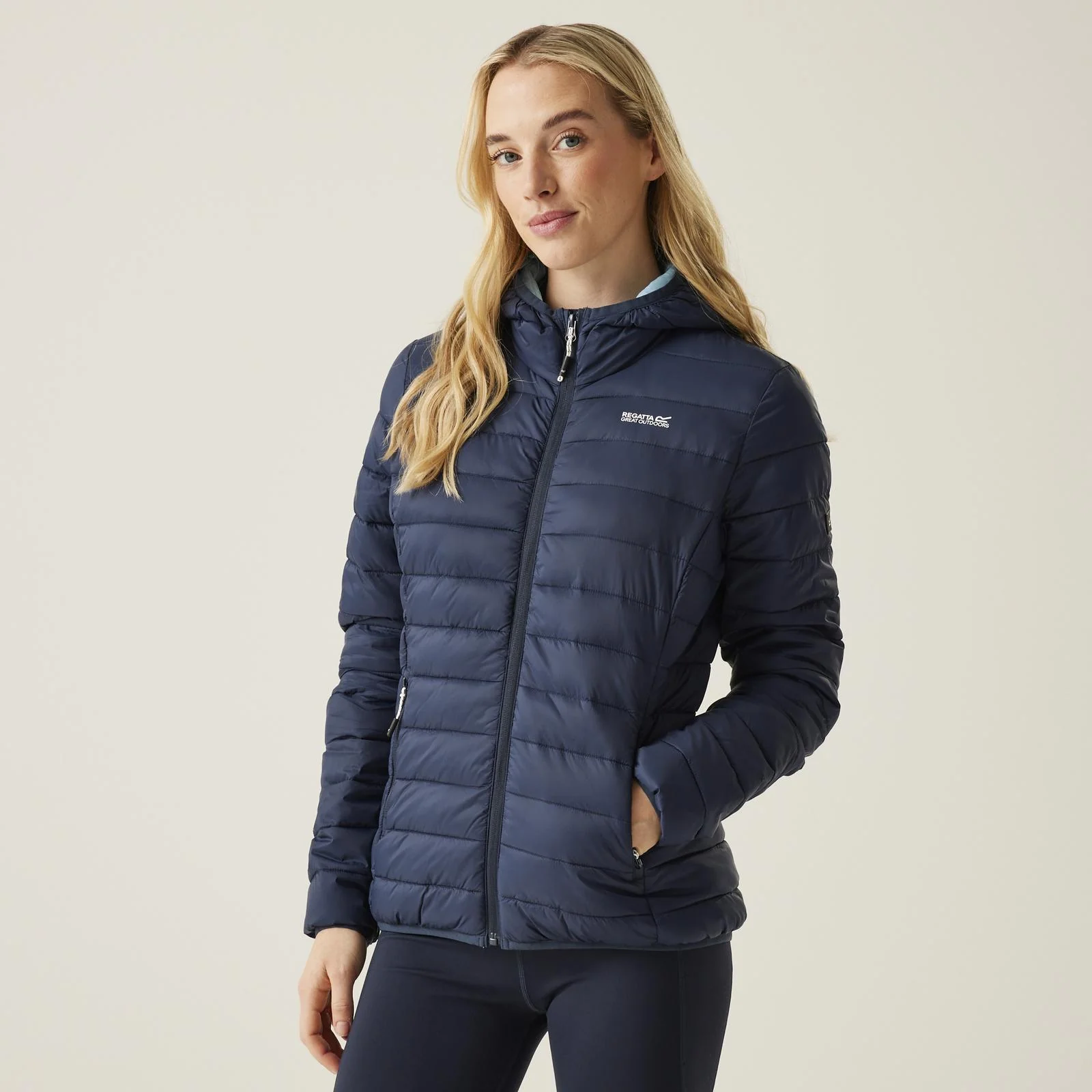 Regatta Womens Marizon Hooded Baffled Jacket Coat - Image 8