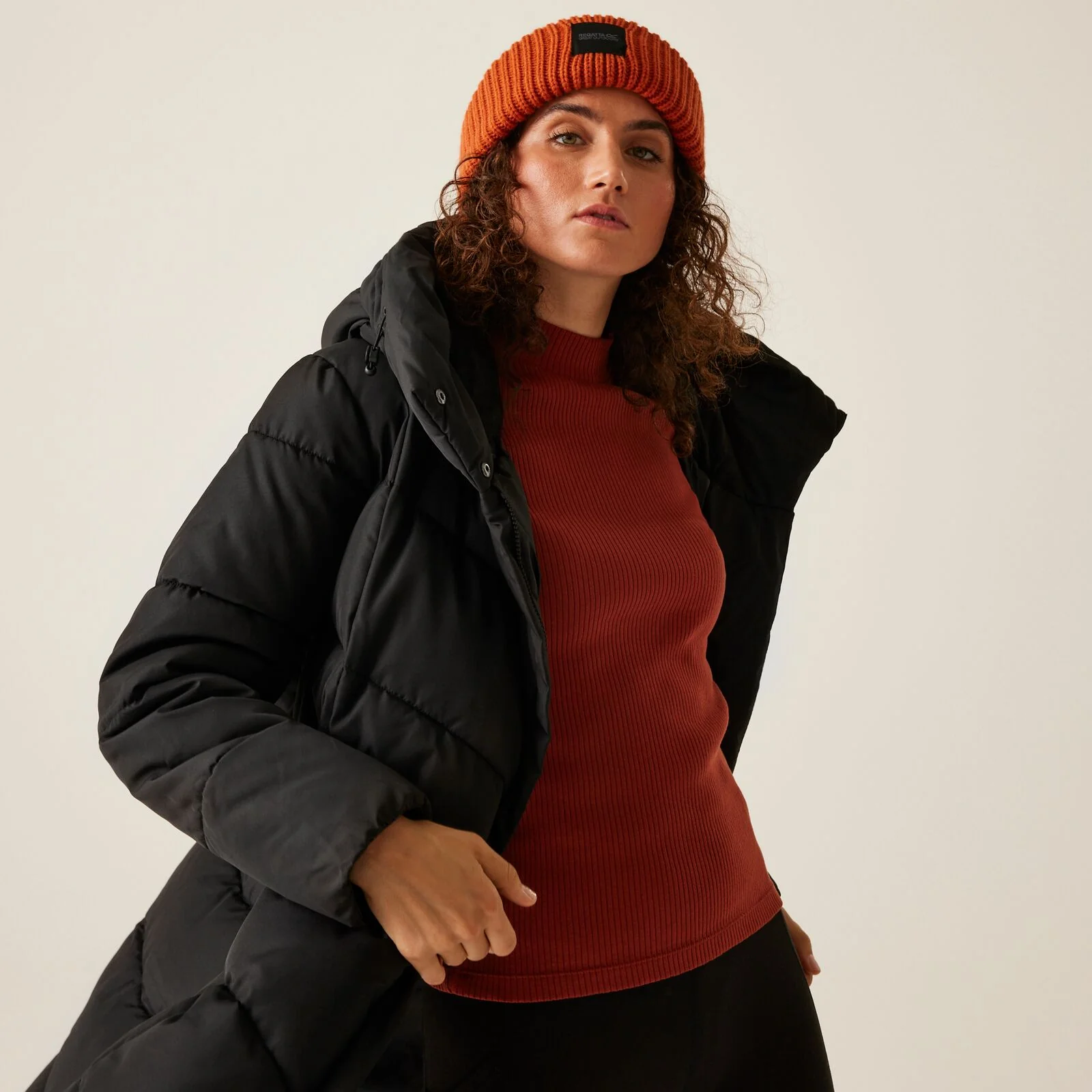 Regatta Womens Nurie Longline Hooded Padded Jacket - Image 20