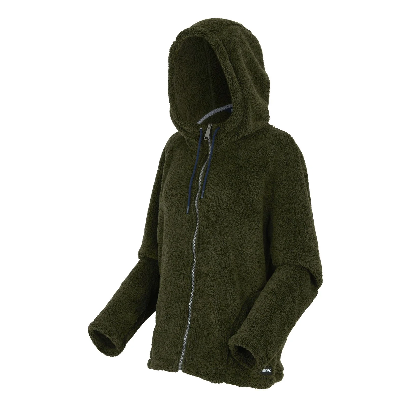 Regatta Womens Orielle Hooded Fluffy Full Zip Fleece - Image 32