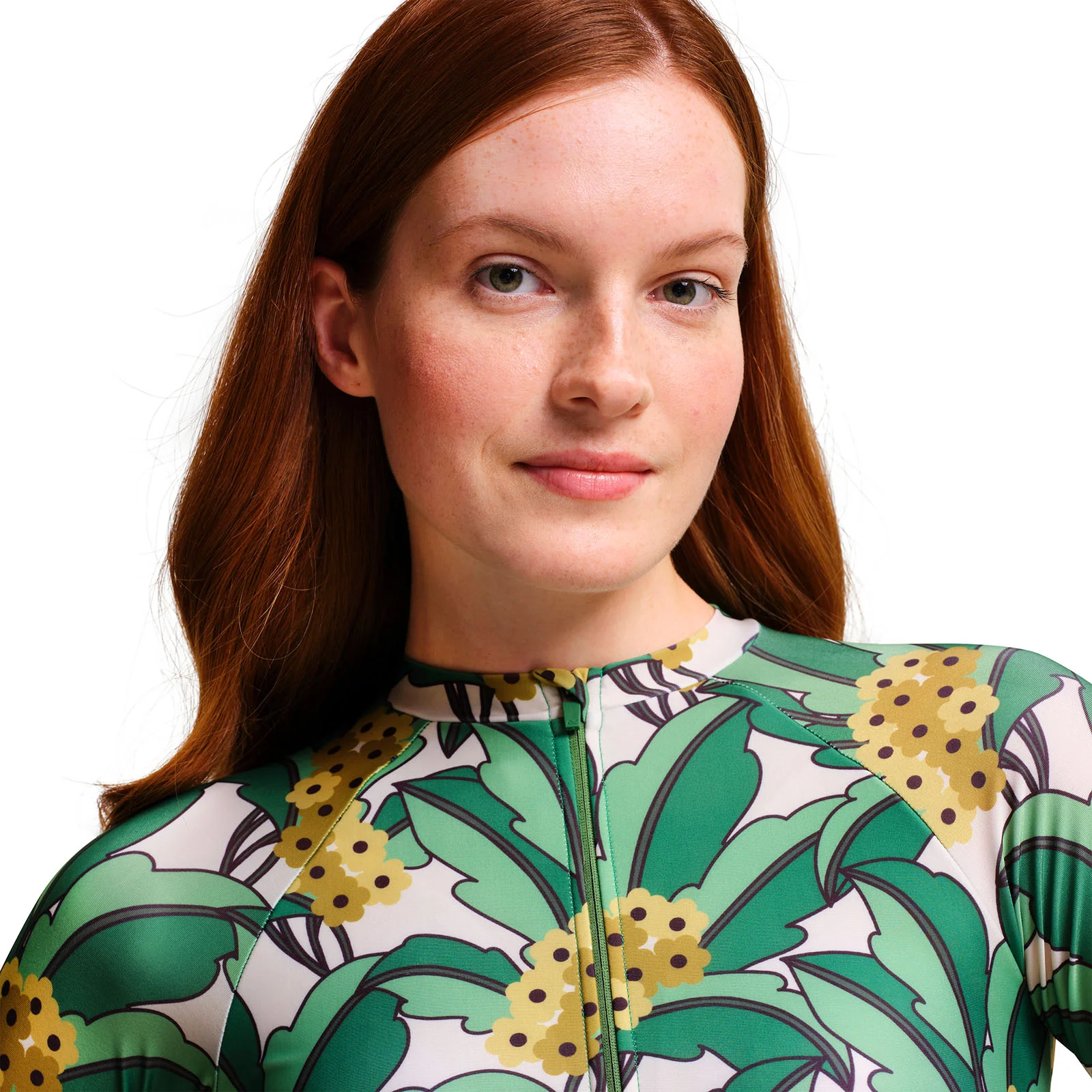 Regatta Womens Orla Kiely Front Zip Swimming Costume - Image 11