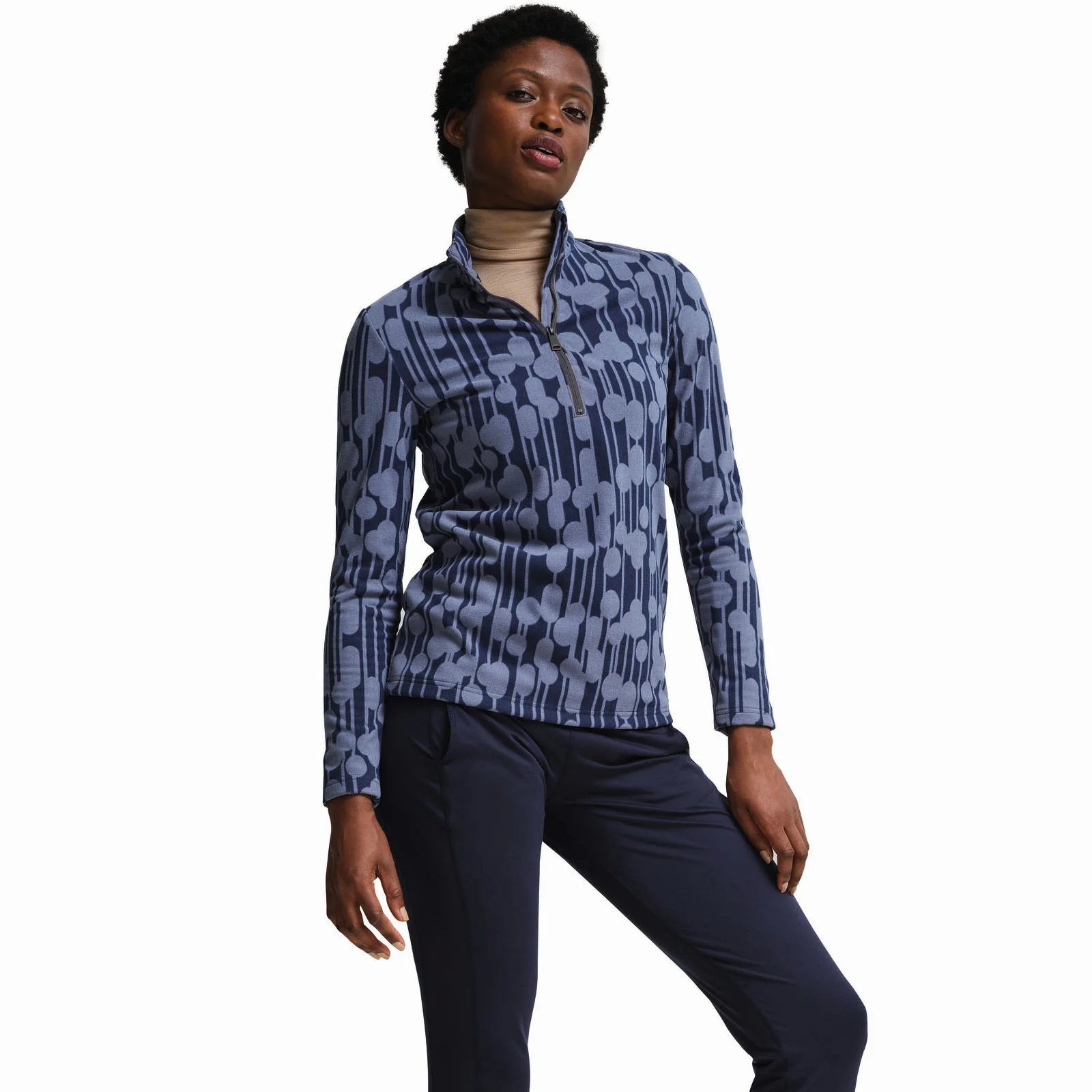 Regatta Womens Orla Kiely Half Zip Pullover Fleece - Image 3