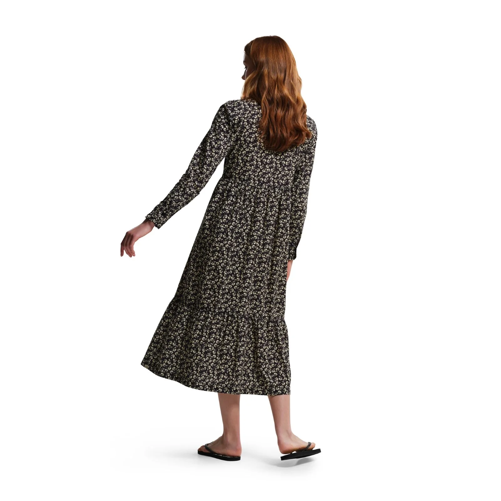 Regatta Womens Orla Kiely High Neck Button Up Maxi Dress - Image 9