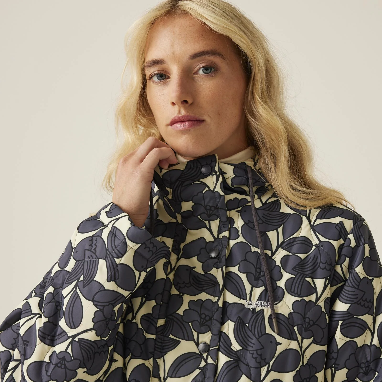 Regatta Womens Orla Kiely Longline Padded Jacket - Image 10