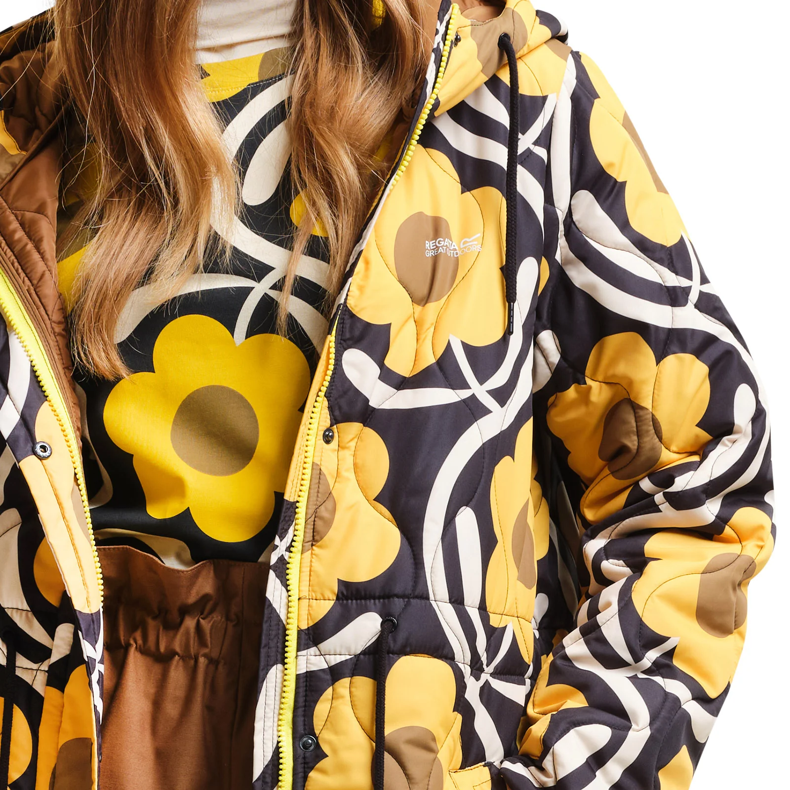 Regatta Womens Orla Kiely Longline Quilted Jacket - Image 20