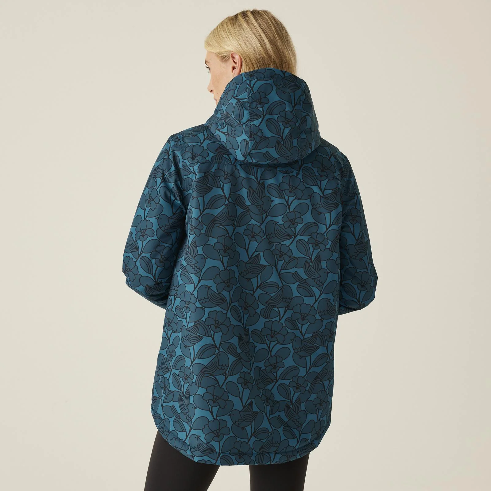 Regatta Womens Orla Kiely Mid Length Waterproof Hooded Winter Jacket - Image 5