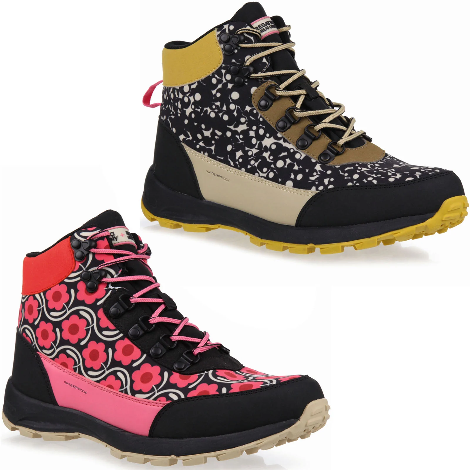 Regatta Womens Orla Kiely Printed Walking Boots - Image 53