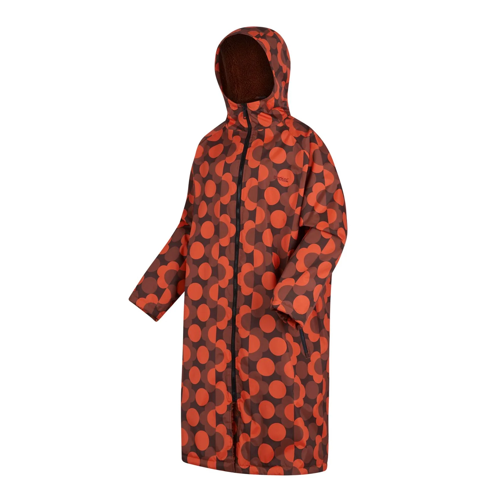 Regatta Womens Orla Kiely Waterproof Fleece Lined Changing Robe - Image 139