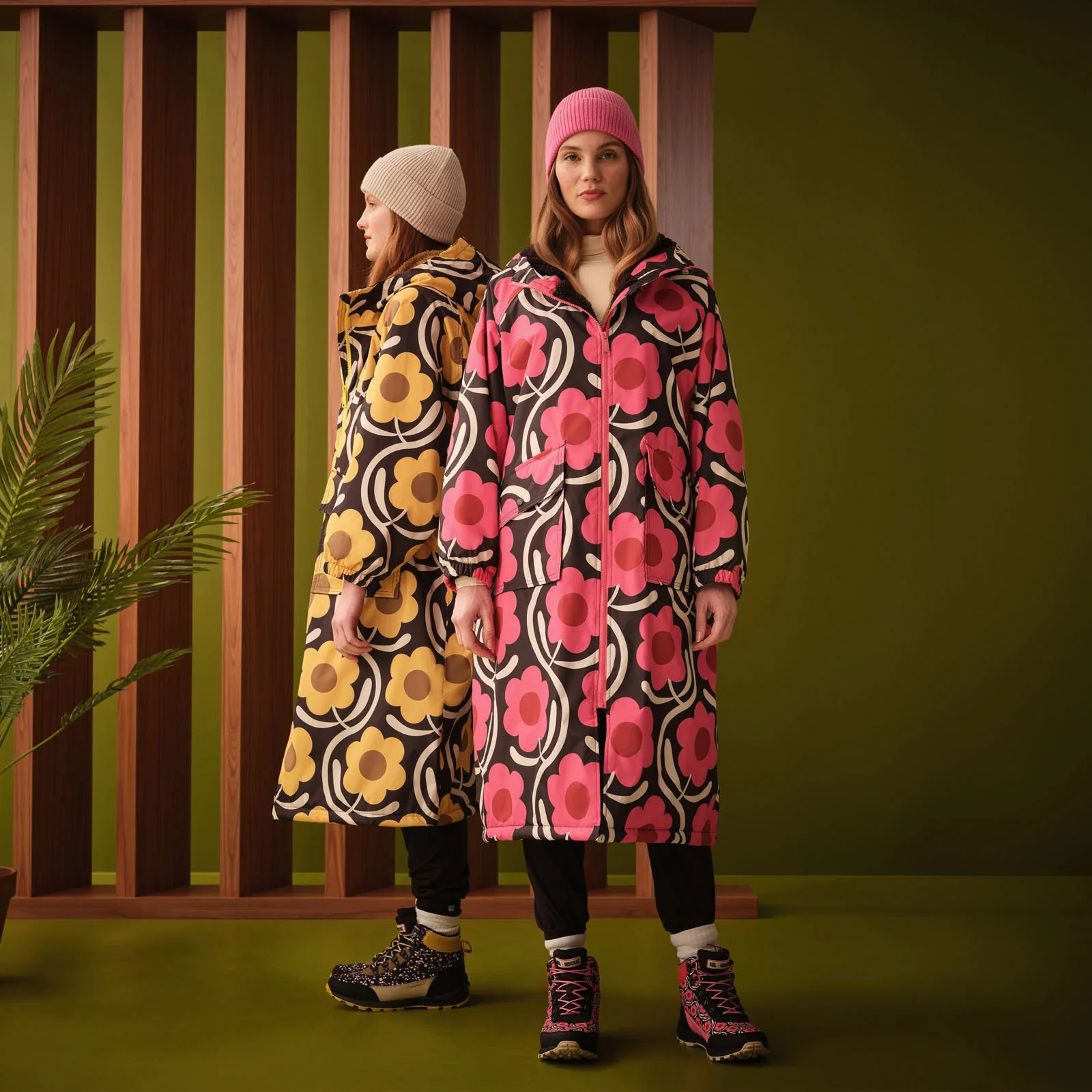 Regatta Womens Orla Kiely Waterproof Fleece Lined Changing Robe - Image 144
