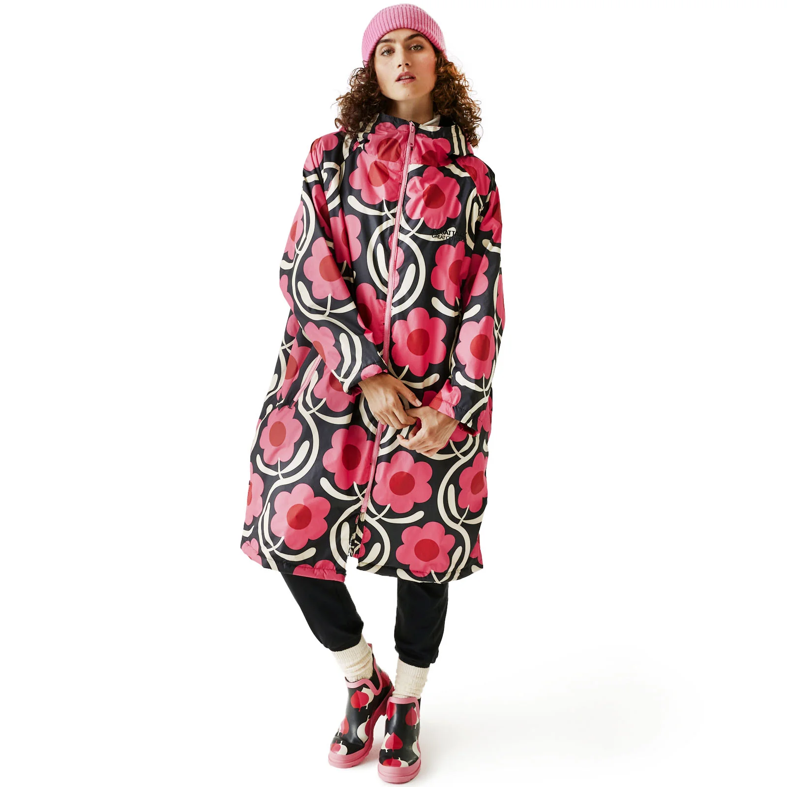 Regatta Womens Orla Kiely Waterproof Fleece Lined Changing Robe - Image 3