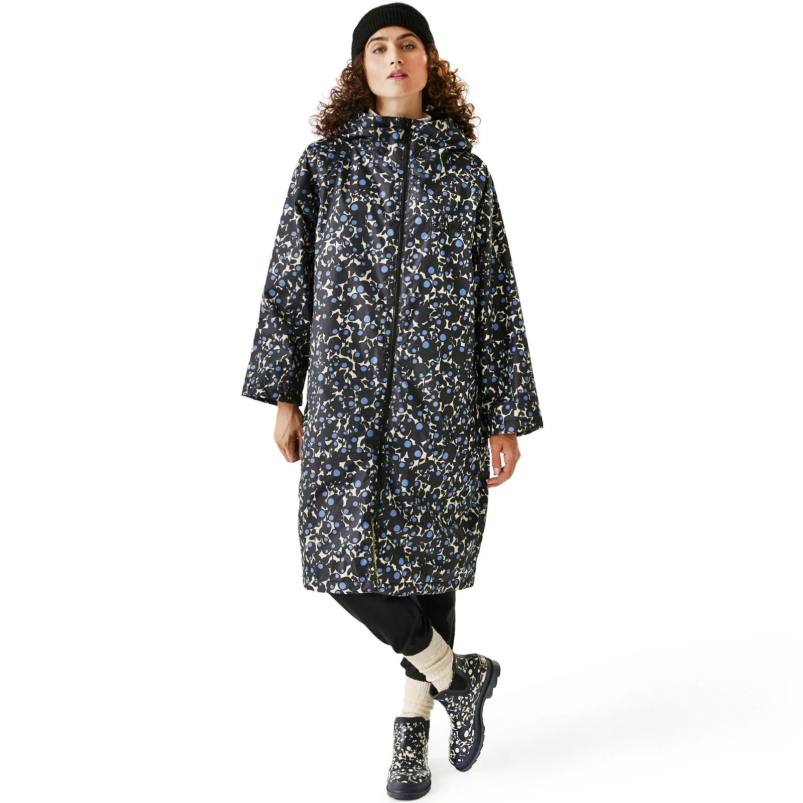 Regatta Womens Orla Kiely Waterproof Fleece Lined Changing Robe - Image 4