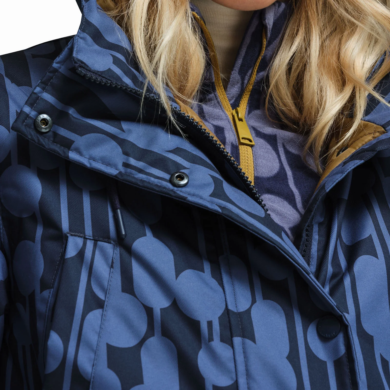 Regatta Womens Orla Kiely Waterproof Longline Parka Jacket - Image 15
